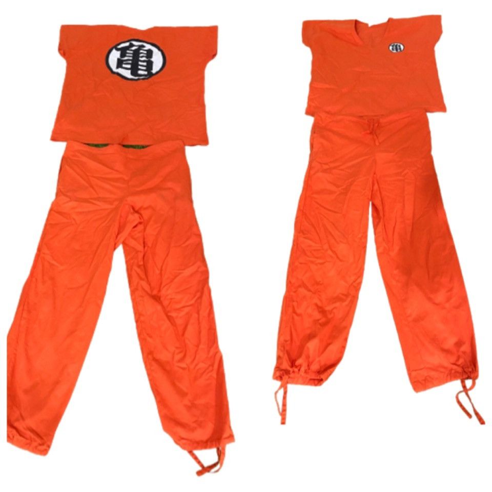 Japanese Brand × Vintage 💥delete today💥Vintage one set dragon Ball shirt x pants Size US 38 / EU 54 - 1 Thumbnail