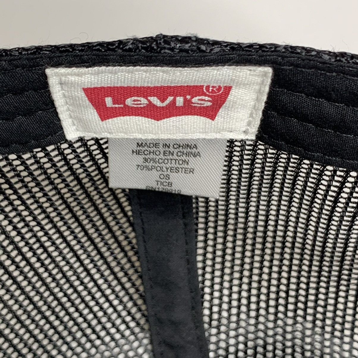 Levi's Levi’s Logo Camo Camouflage Snapback Trucker Hat • NWT Size ONE SIZE - 6 Thumbnail