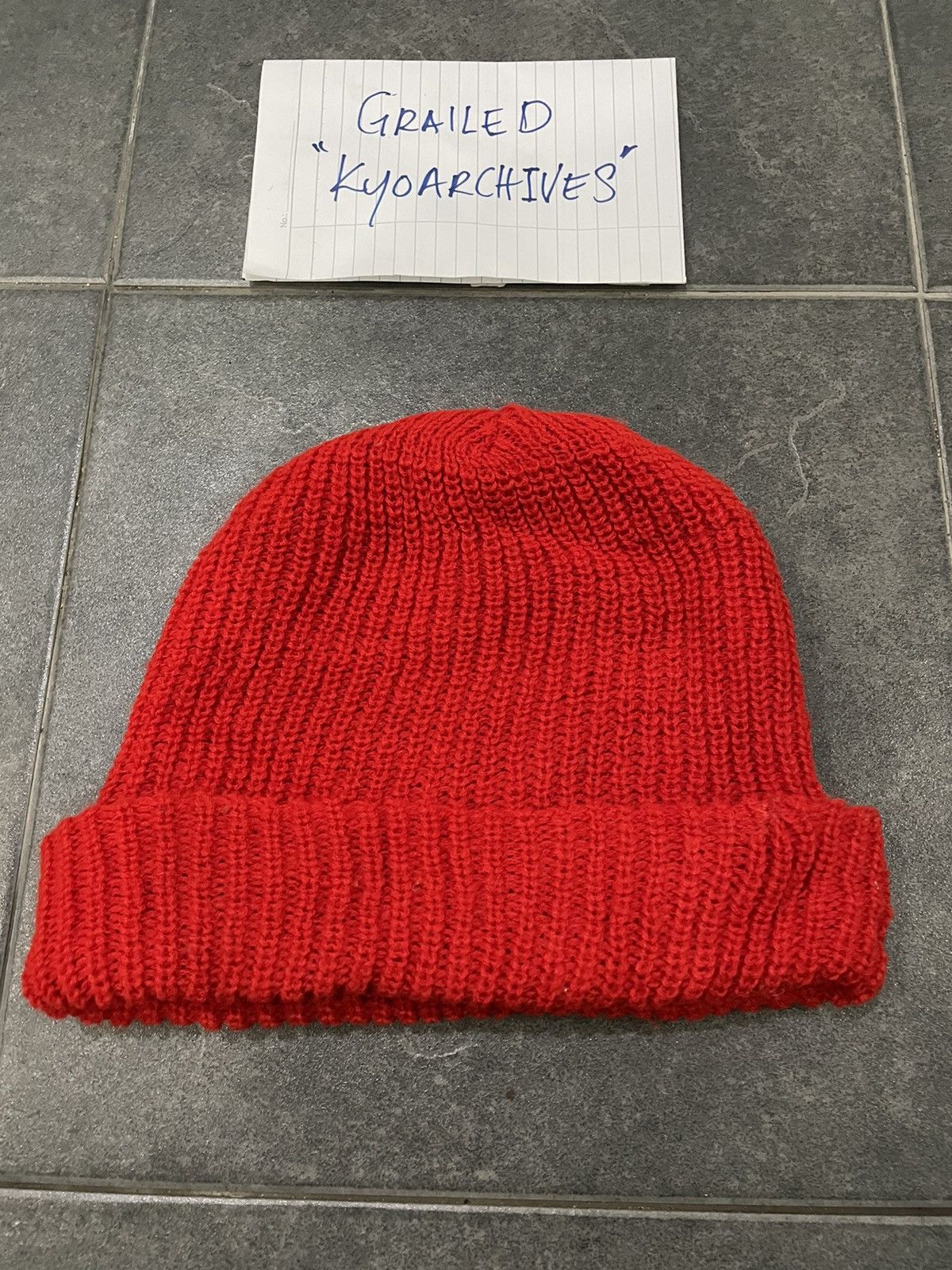 Japanese Brand × Vintage VINTAGE CHAMPION RACING RED BEANIE Size ONE SIZE - 2 Thumbnail
