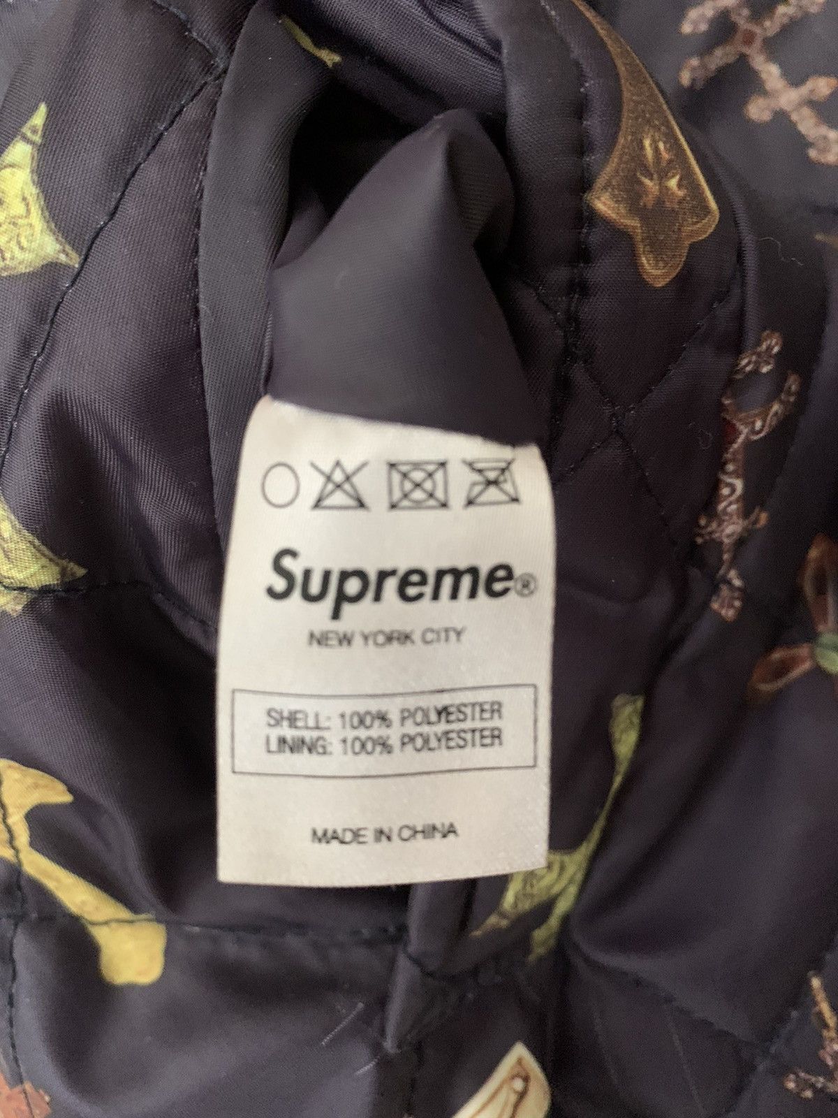Supreme Supreme Crosses Reversible Bomber Size US XL / EU 56 / 4 - 14 Thumbnail