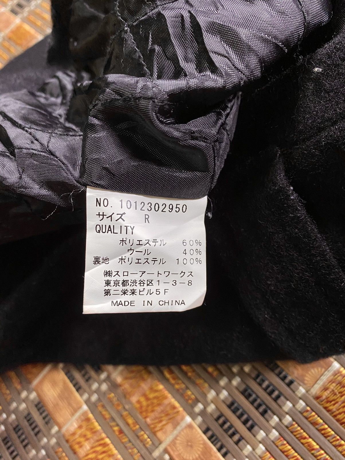 Japanese Brand Rebel 🔥 Double Colar Asymmetrical Jacket By Glad News Size L / US 10 / IT 46 - 7 Thumbnail