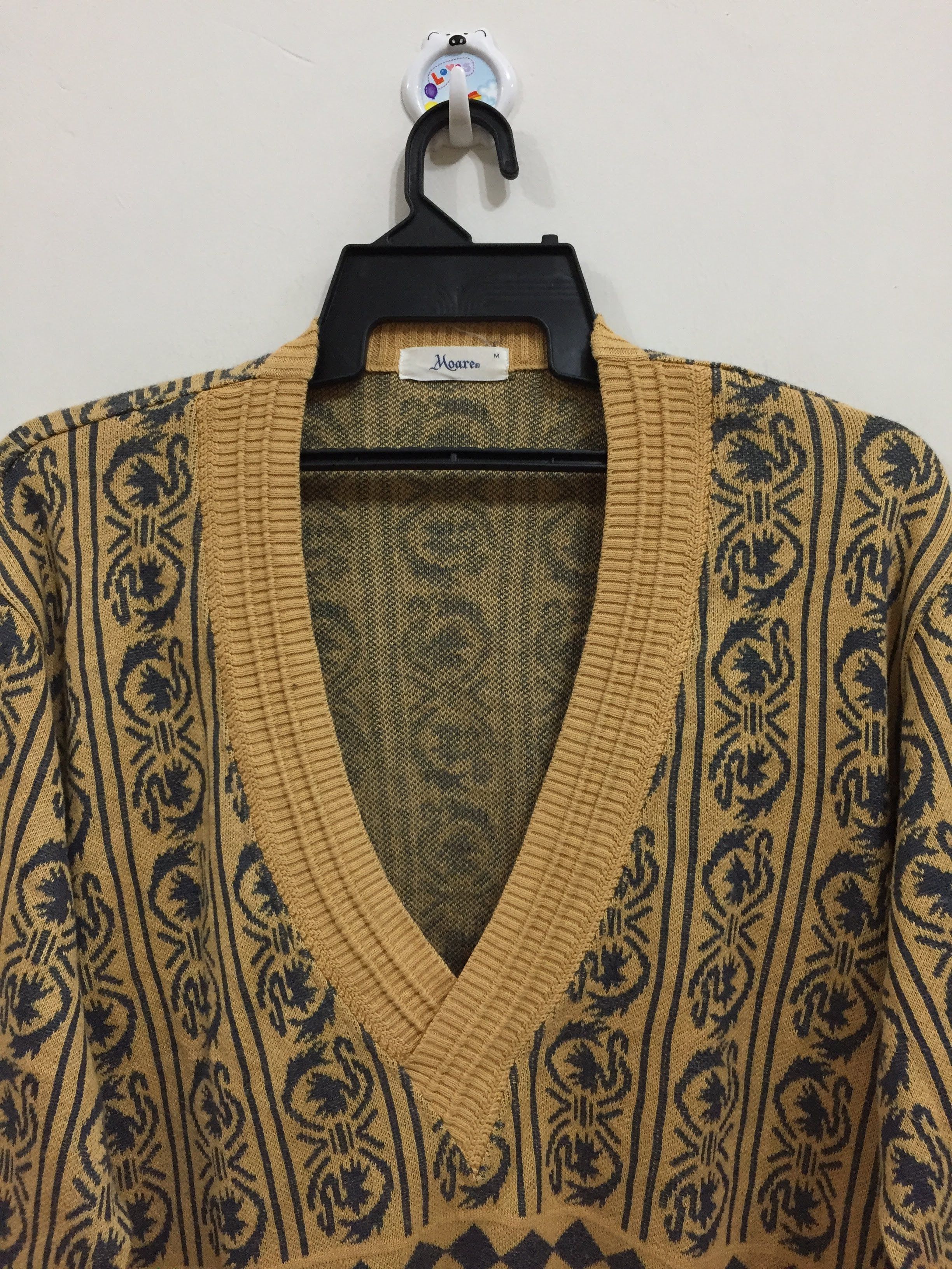 Vintage Vintage MOARE cardigan sweater full design Size M / US 6-8 / IT 42-44 - 2 Thumbnail