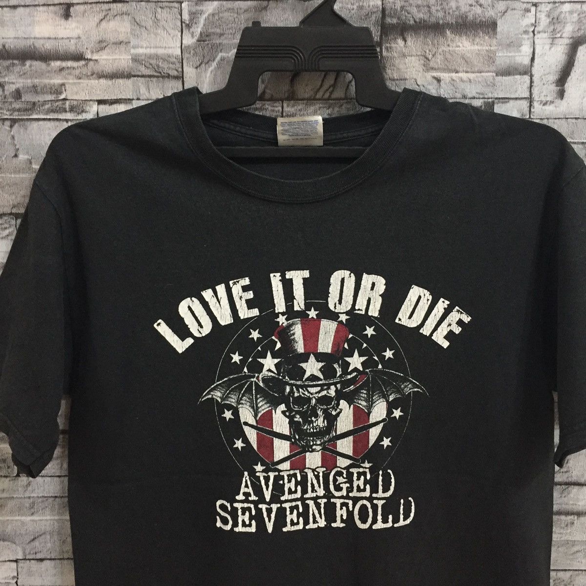 Band Tees Avenged Sevenfold band Metal Rock t shirt skull Size M Size US M / EU 48-50 / 2 - 2 Thumbnail