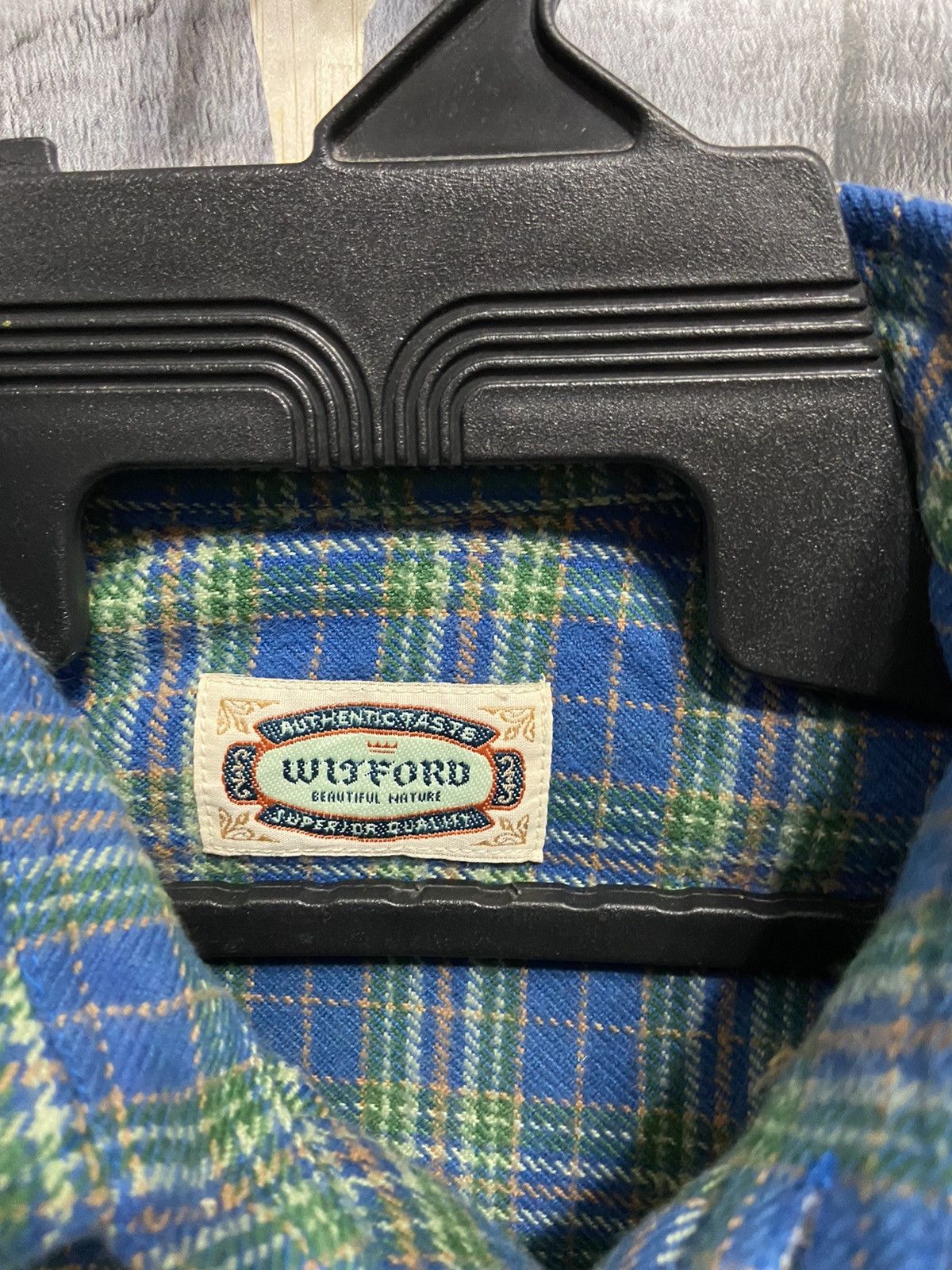 Flannel Vintage Witford Flannel double pocket plaid design Size US M / EU 48-50 / 2 - 3 Thumbnail