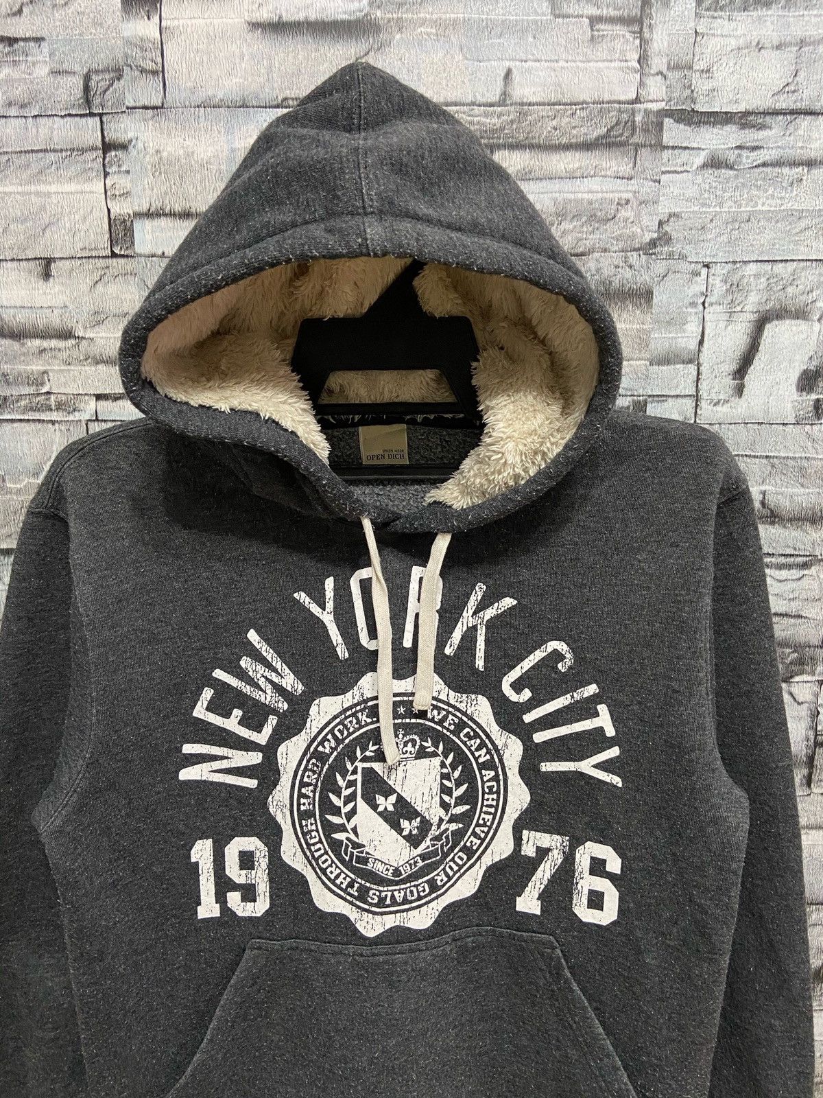 Japanese Brand Open Dich hoodie New York City big design Size US M / EU 48-50 / 2 - 3 Thumbnail