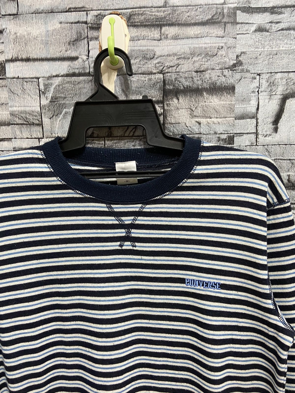 Converse Vintage Converse stripe embroidered homewear Size US M / EU 48-50 / 2 - 3 Thumbnail