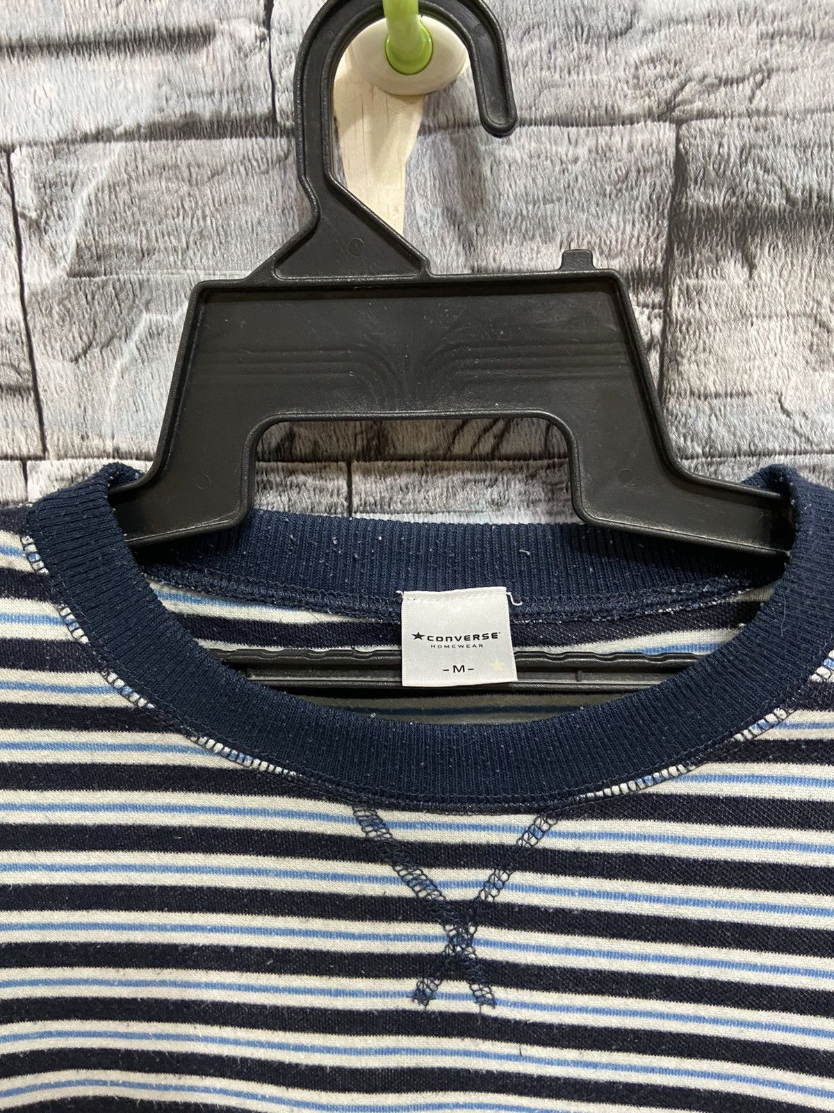 Converse Vintage Converse stripe embroidered homewear Size US M / EU 48-50 / 2 - 4 Thumbnail