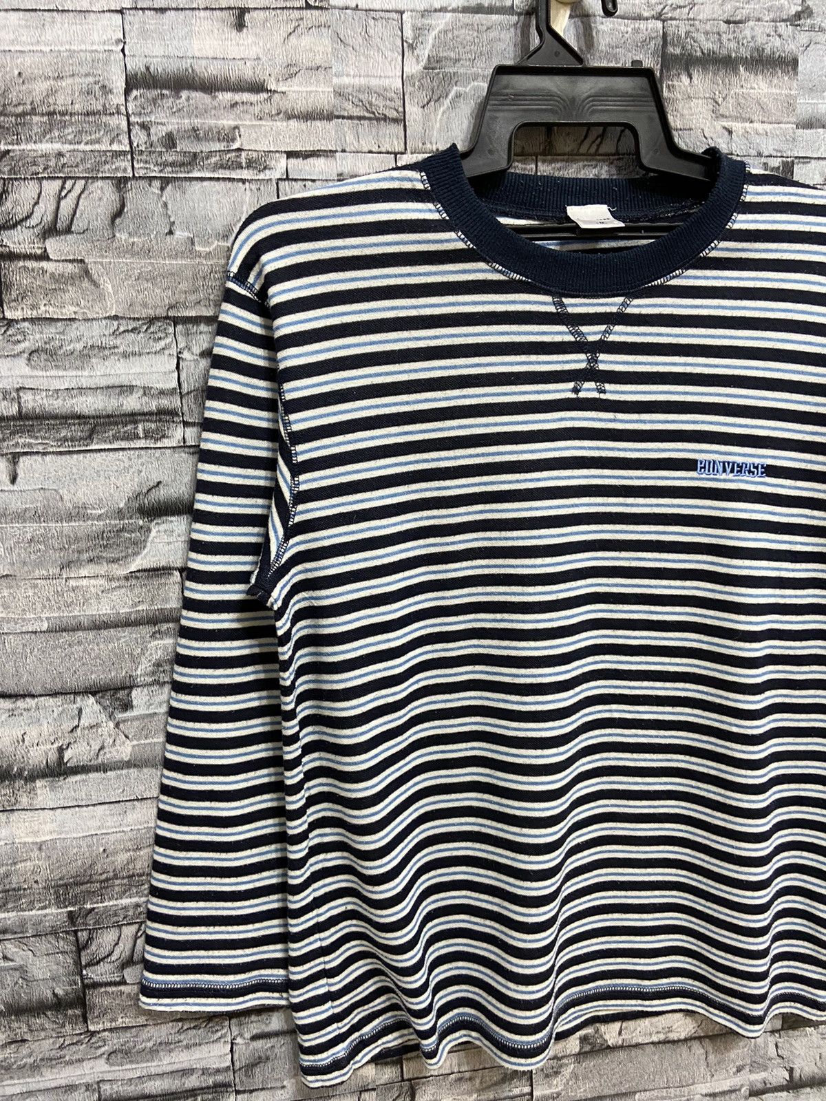 Converse Vintage Converse stripe embroidered homewear Size US M / EU 48-50 / 2 - 5 Thumbnail