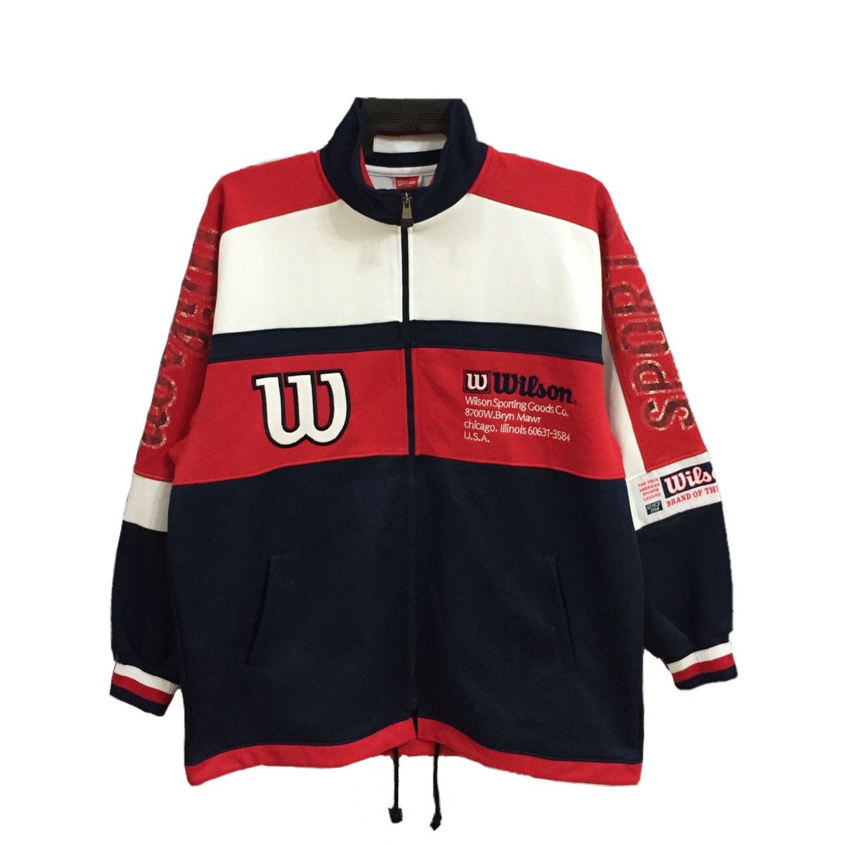 Wilson Vintage wilson sweatshirt big logo multicolour size fit XL Size US XL / EU 56 / 4 - 1 Thumbnail