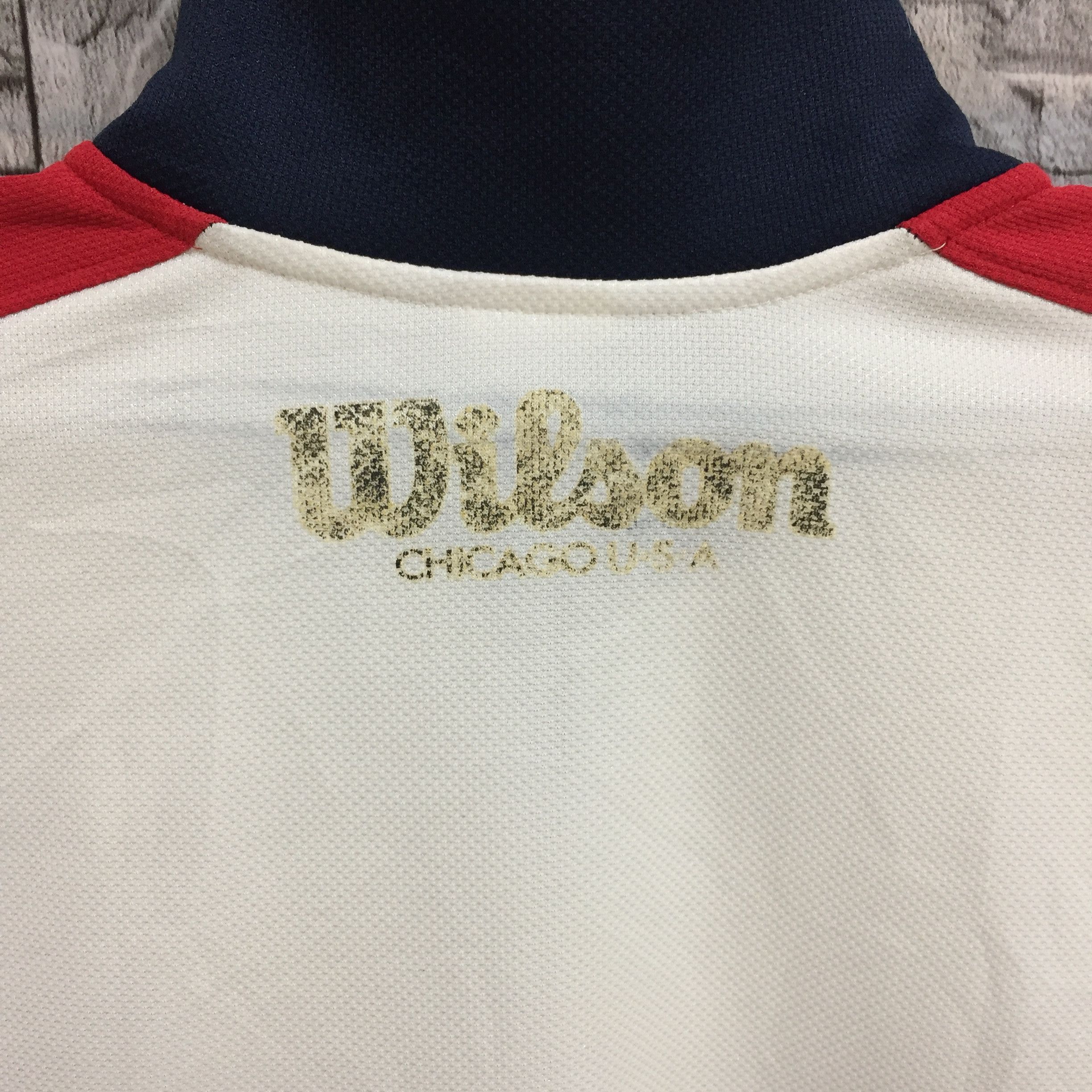 Wilson Vintage wilson sweatshirt big logo multicolour size fit XL Size US XL / EU 56 / 4 - 9 Thumbnail