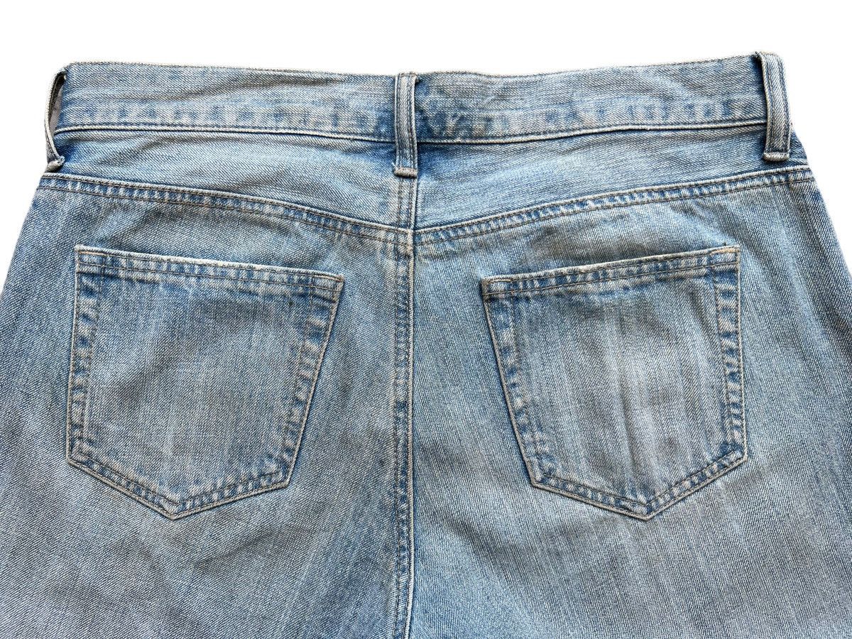 Cartoon Network Vintage Elmo Grunge Distressed Rusty Denim Jeans 35x31.5 Size US 35 - 6 Thumbnail