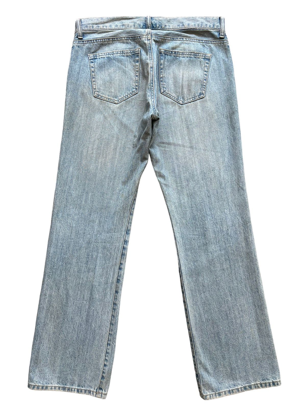 Cartoon Network Vintage Elmo Grunge Distressed Rusty Denim Jeans 35x31.5 Size US 35 - 2 Thumbnail