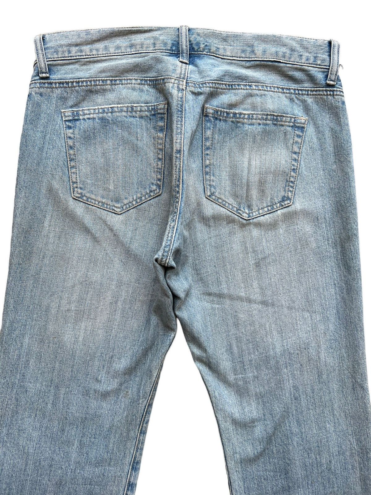 Cartoon Network Vintage Elmo Grunge Distressed Rusty Denim Jeans 35x31.5 Size US 35 - 4 Thumbnail
