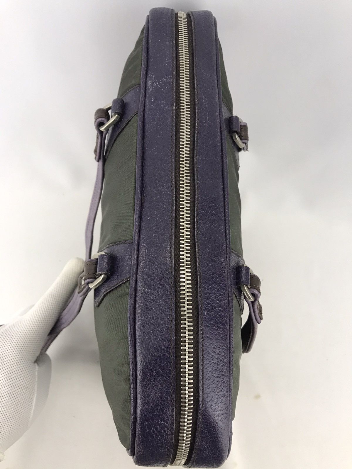 Prada ❌Final Drop❌itAuthentic Prada Shoulderbag rare design Size ONE SIZE - 11 Thumbnail