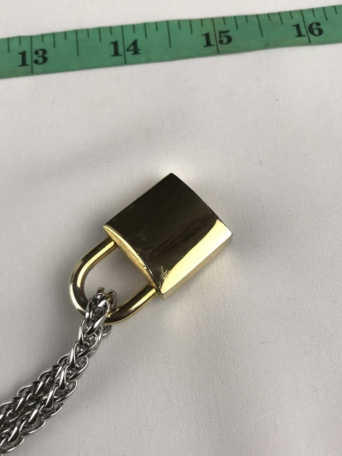 Alviero Martini × Jewelry ❌Last Drop❌ Alviero Martini Padlock Pendant Necklace chain Size ONE SIZE - 3 Thumbnail