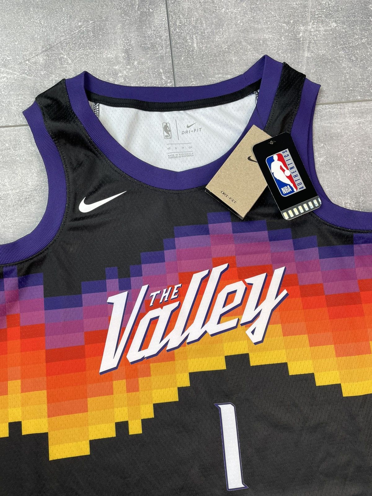 NBA × Nike Nike Devin Booker Phoenix Suns City Edition Jersey 2020/21 Size US S / EU 44-46 / 1 - 2 Thumbnail
