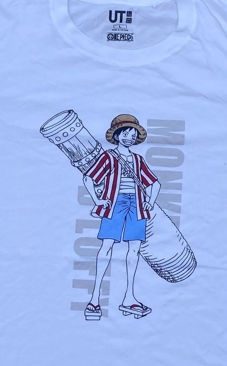 Anime × Japanese Brand × Vintage Vintage Tee D - 30 japan anime cospa series one piece Size US L / EU 52-54 / 3 - 2 Thumbnail