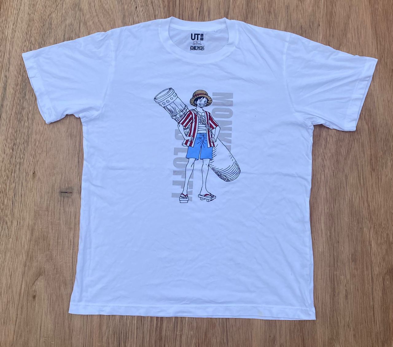 Anime × Japanese Brand × Vintage Vintage Tee D - 30 japan anime cospa series one piece Size US L / EU 52-54 / 3 - 1 Thumbnail