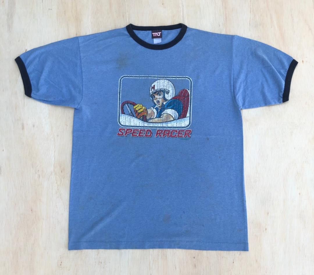 Japanese Brand × Vintage Vintage Speed Racer Stanley Desantis Tee Shirt Size US L / EU 52-54 / 3 - 1 Thumbnail