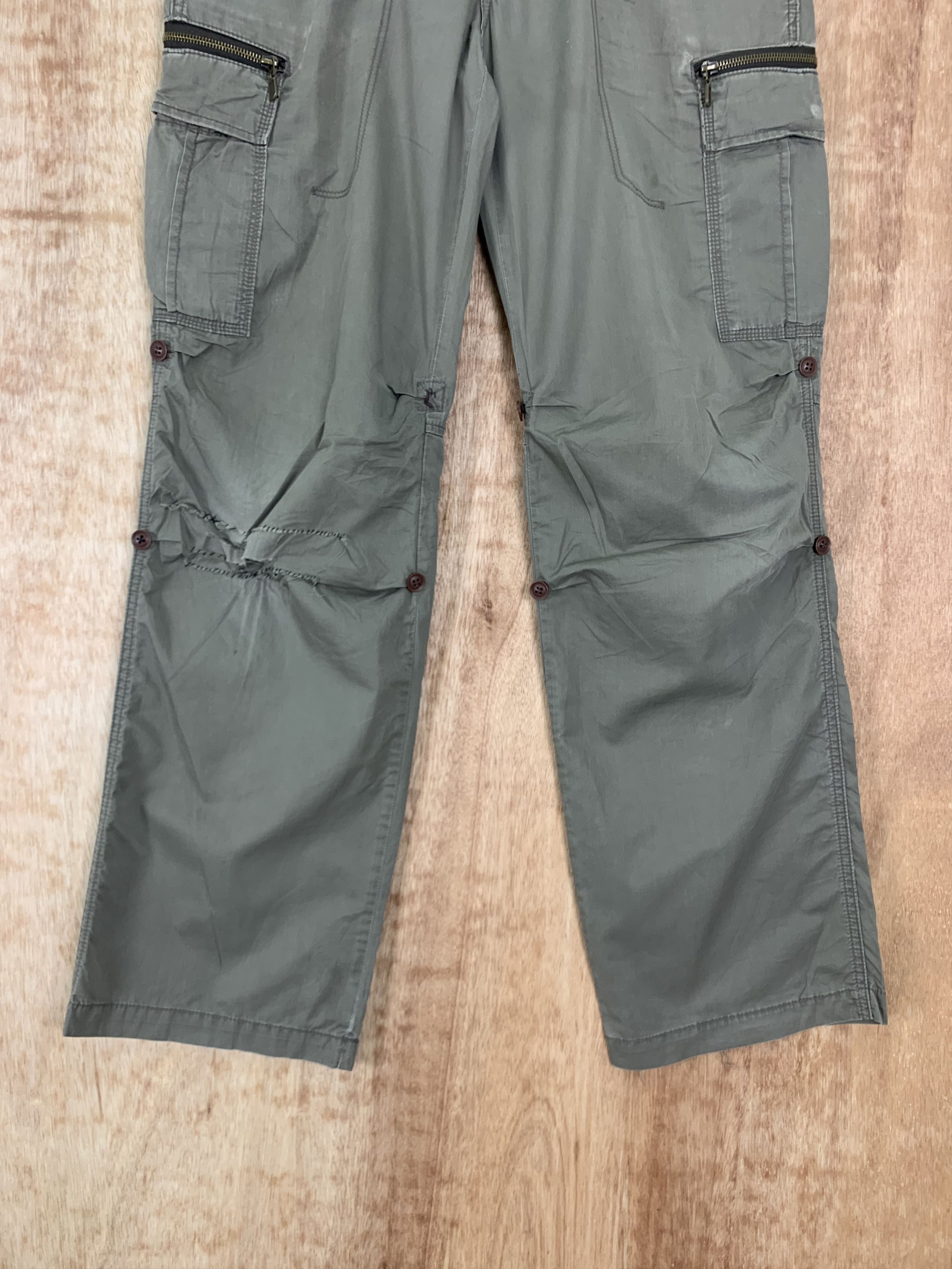 Japanese Brand Cargo Pants Klein Plus Homme Double Knee Vintage Size US 30 / EU 46 - 15 Thumbnail