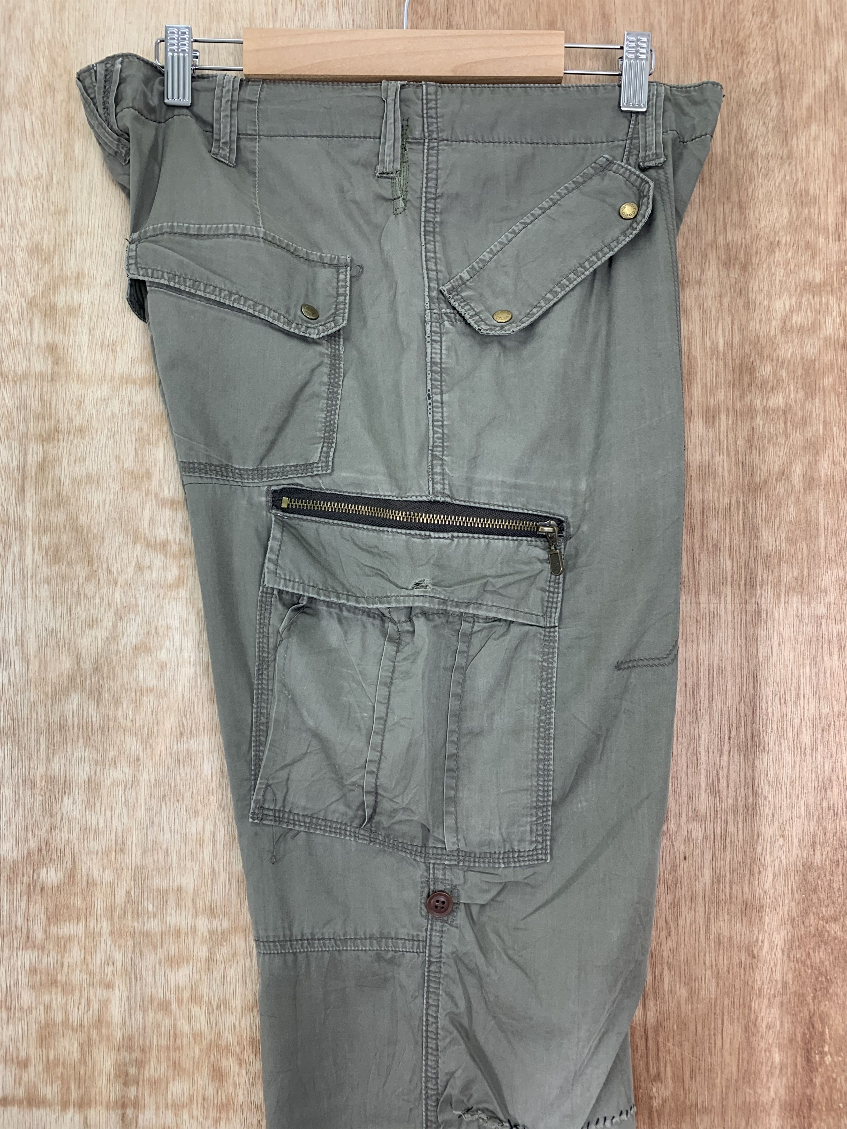 Japanese Brand Cargo Pants Klein Plus Homme Double Knee Vintage Size US 30 / EU 46 - 18 Thumbnail