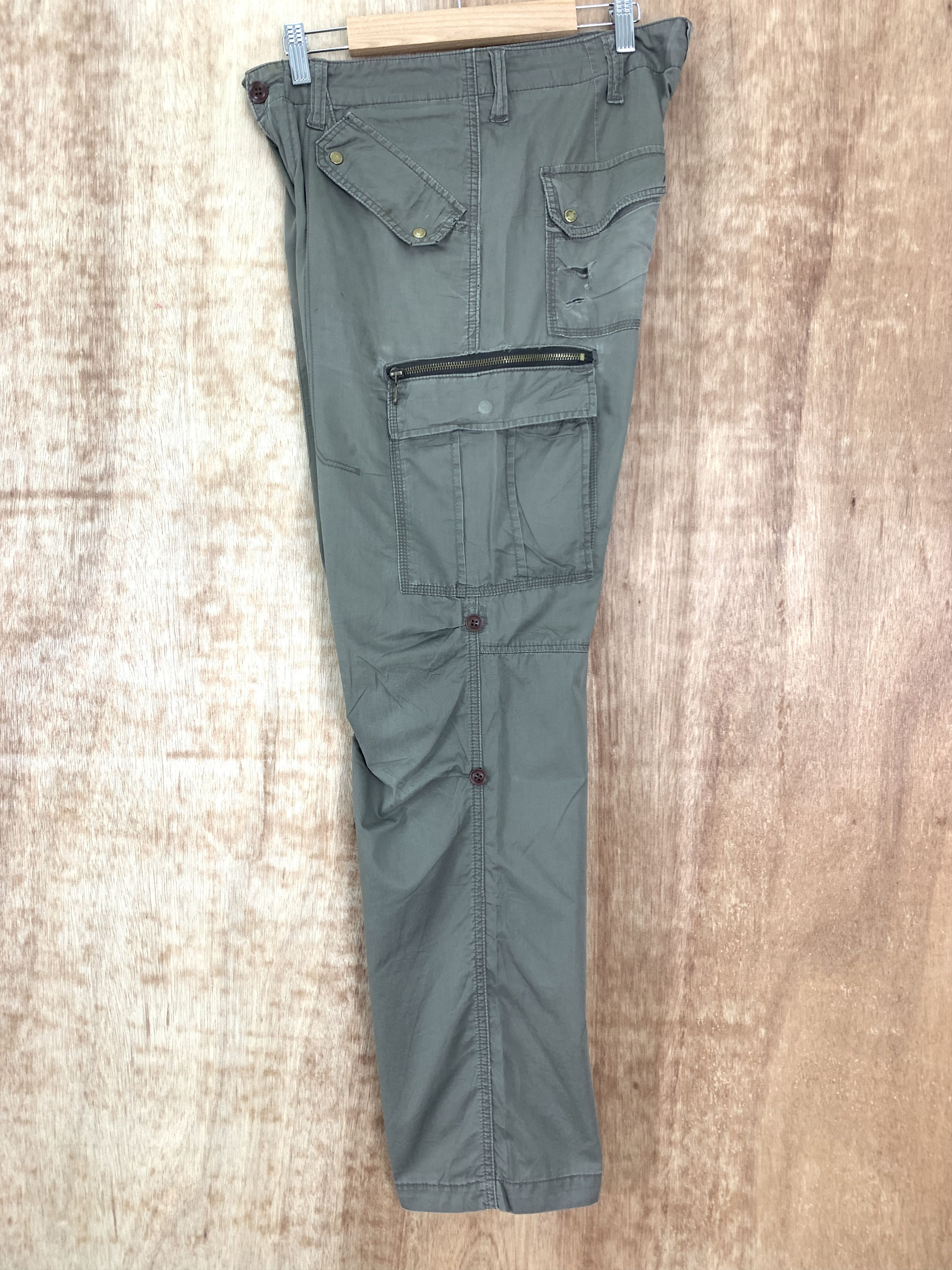 Japanese Brand Cargo Pants Klein Plus Homme Double Knee Vintage Size US 30 / EU 46 - 22 Thumbnail