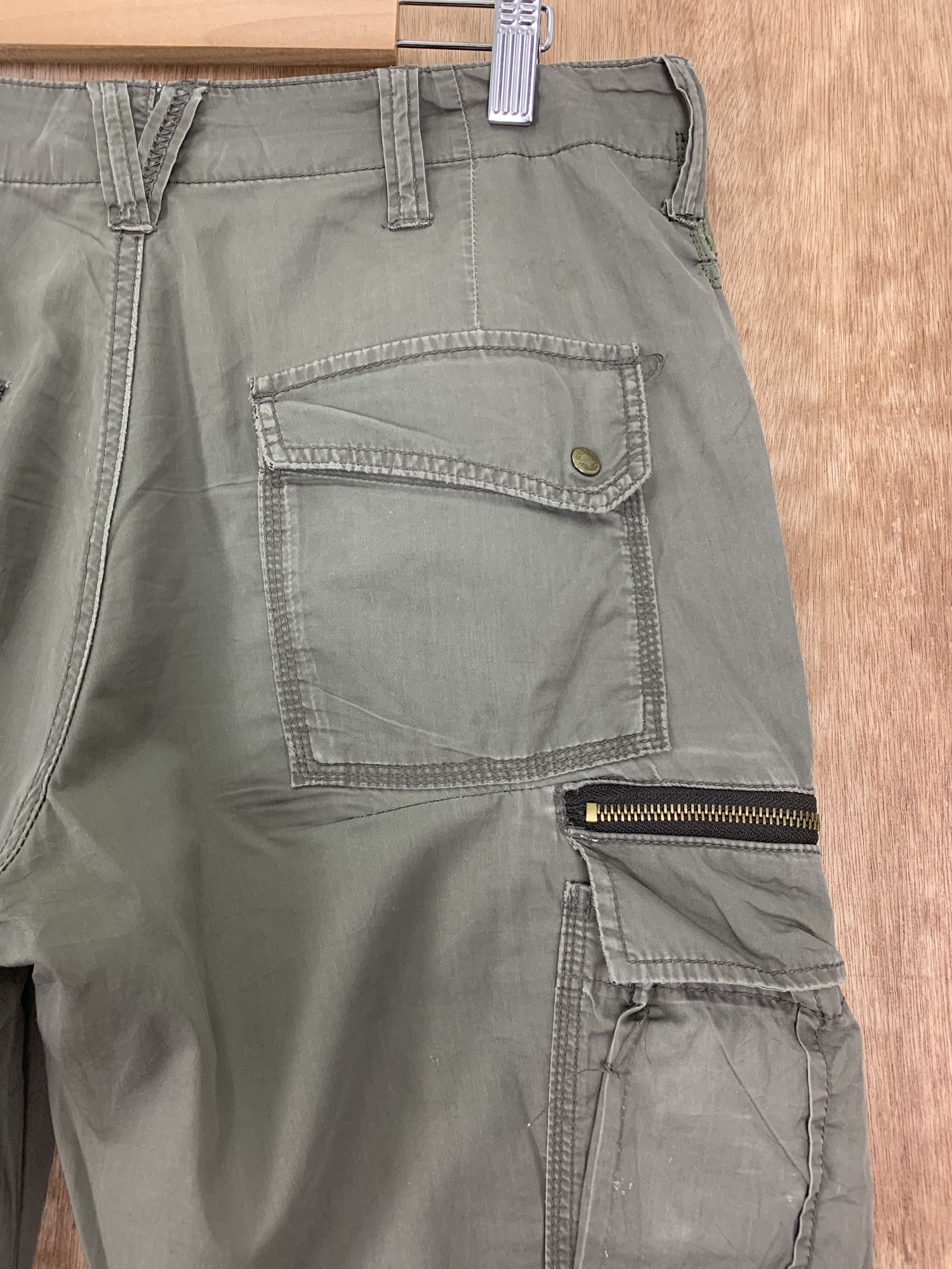 Japanese Brand Cargo Pants Klein Plus Homme Double Knee Vintage Size US 30 / EU 46 - 23 Thumbnail