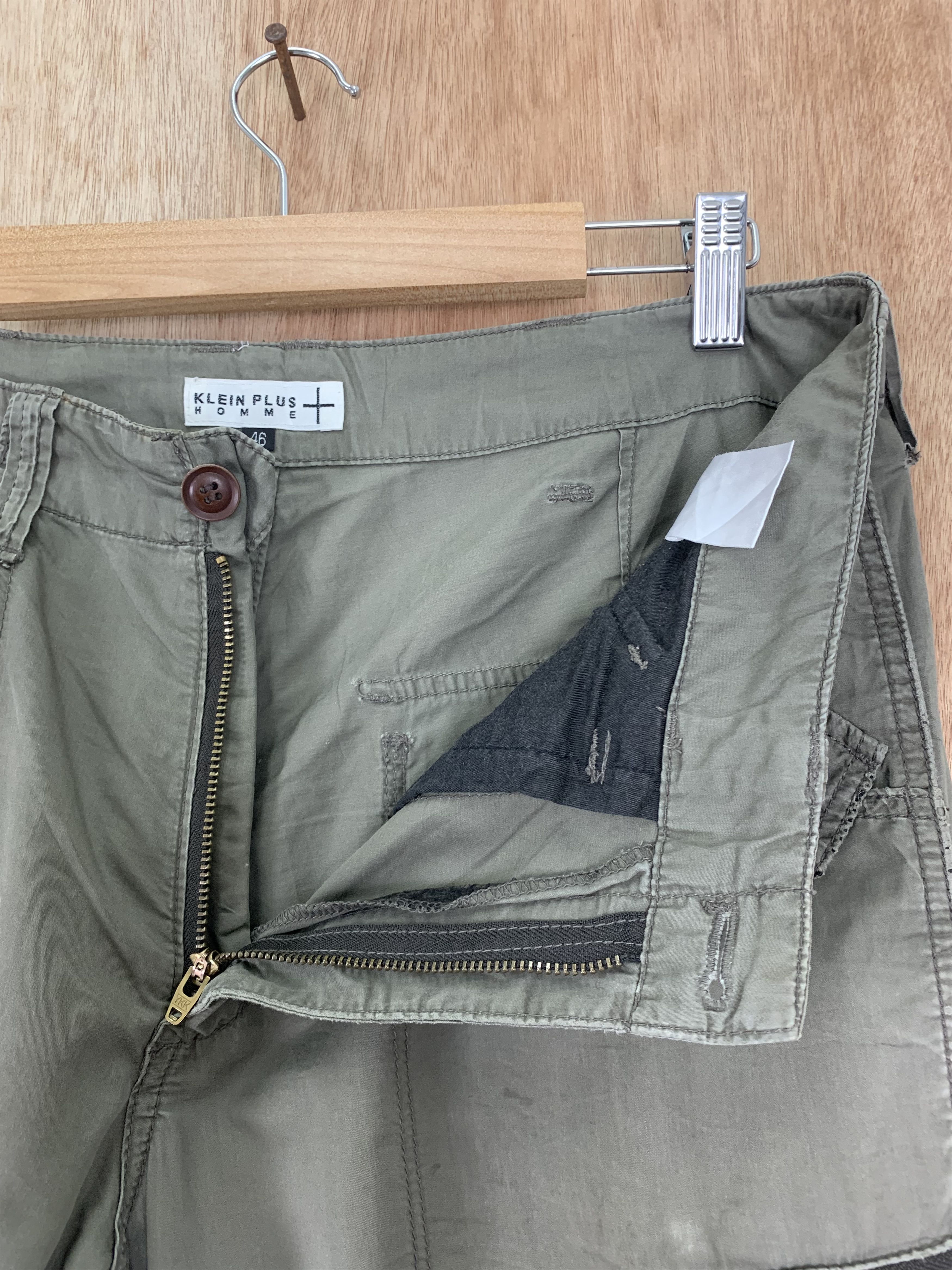 Japanese Brand Cargo Pants Klein Plus Homme Double Knee Vintage Size US 30 / EU 46 - 11 Thumbnail