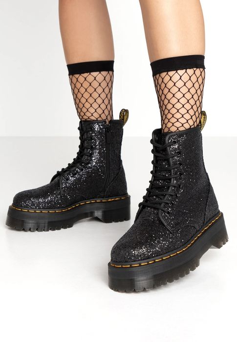 Jadon glitter doc on sale martens