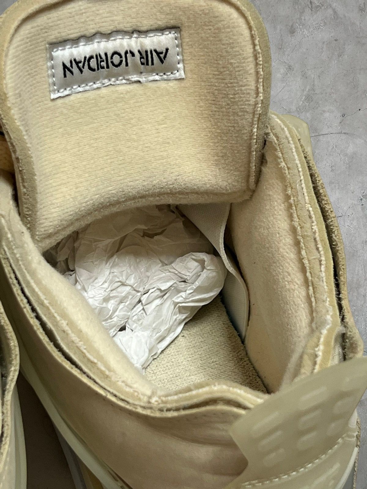 Jordan Brand × Off-White Off White Jordan 4 Sail Size US 9.5 / EU 42-43 - 9 Thumbnail