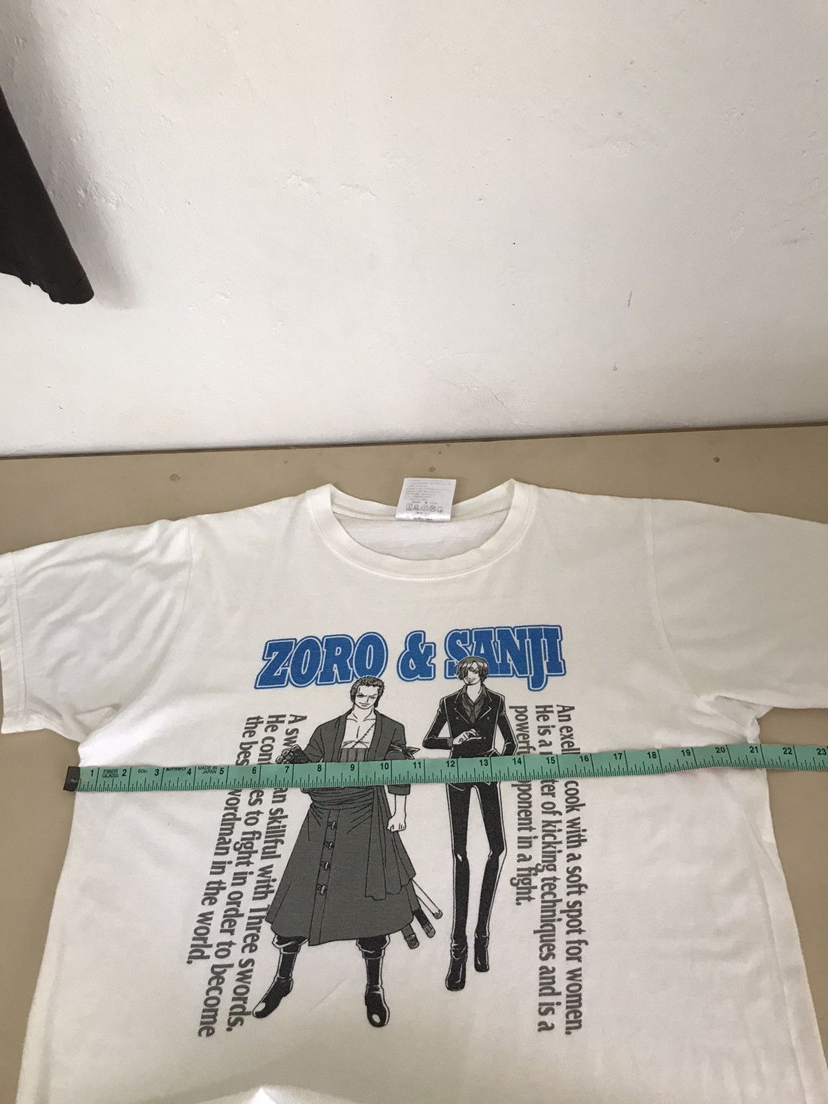 One Piece Vintage One Piece Zoro & Sanji Anime Mugiwara Pirate Tees Size US M / EU 48-50 / 2 - 7 Thumbnail
