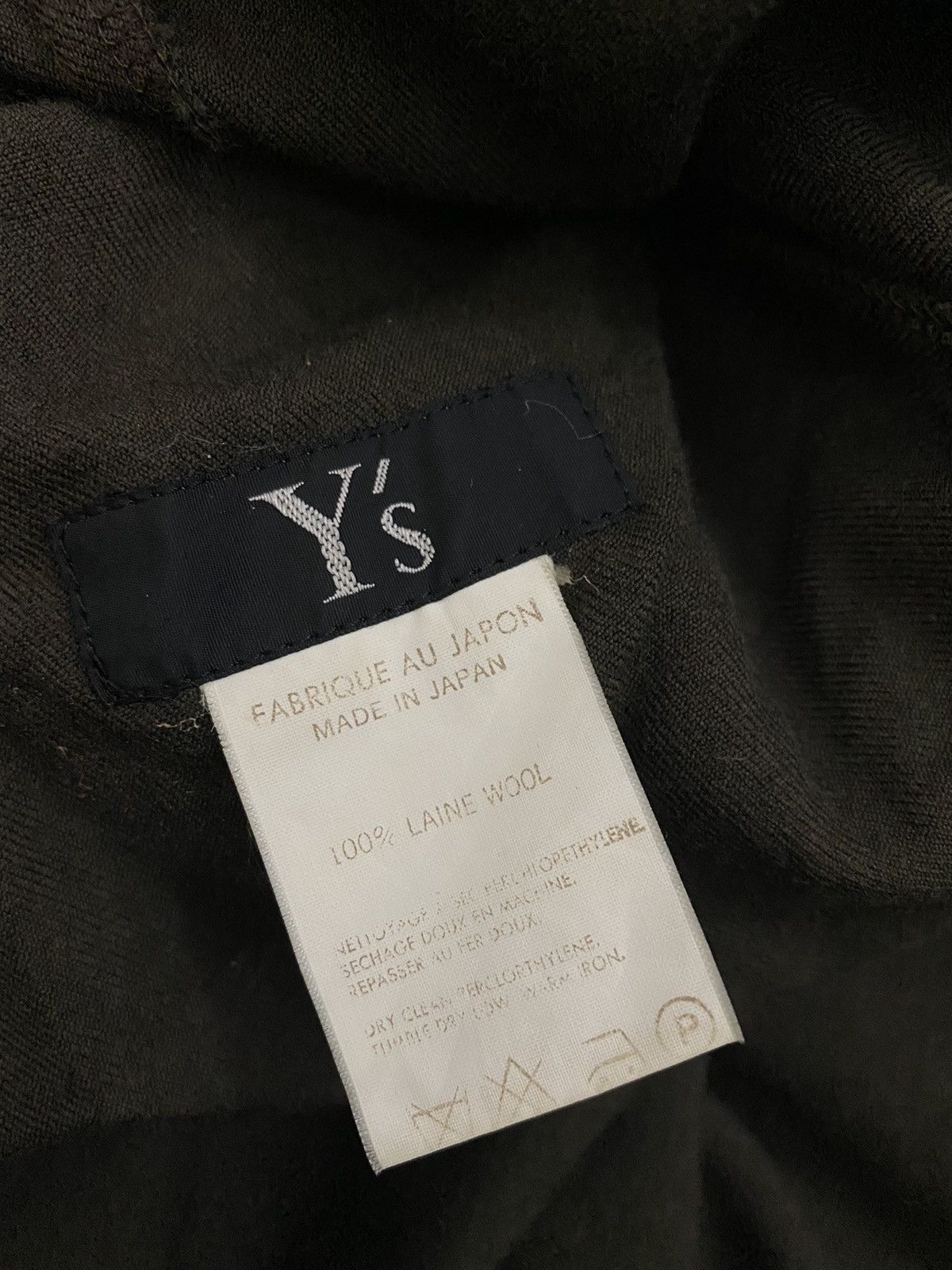 Yohji Yamamoto 🔥YV-D12-118 YOHJI YAMAMOTO Y’s Size US S / EU 44-46 / 1 - 20 Thumbnail