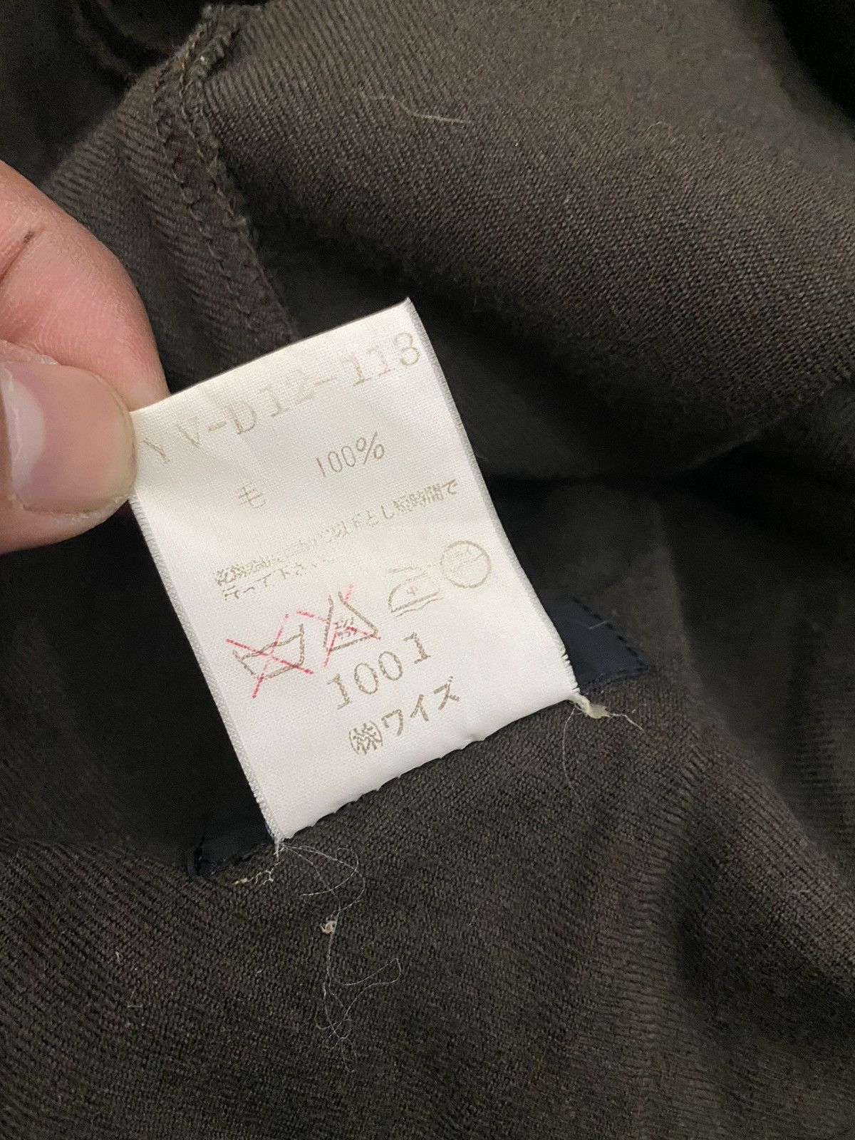 Yohji Yamamoto 🔥YV-D12-118 YOHJI YAMAMOTO Y’s Size US S / EU 44-46 / 1 - 21 Thumbnail
