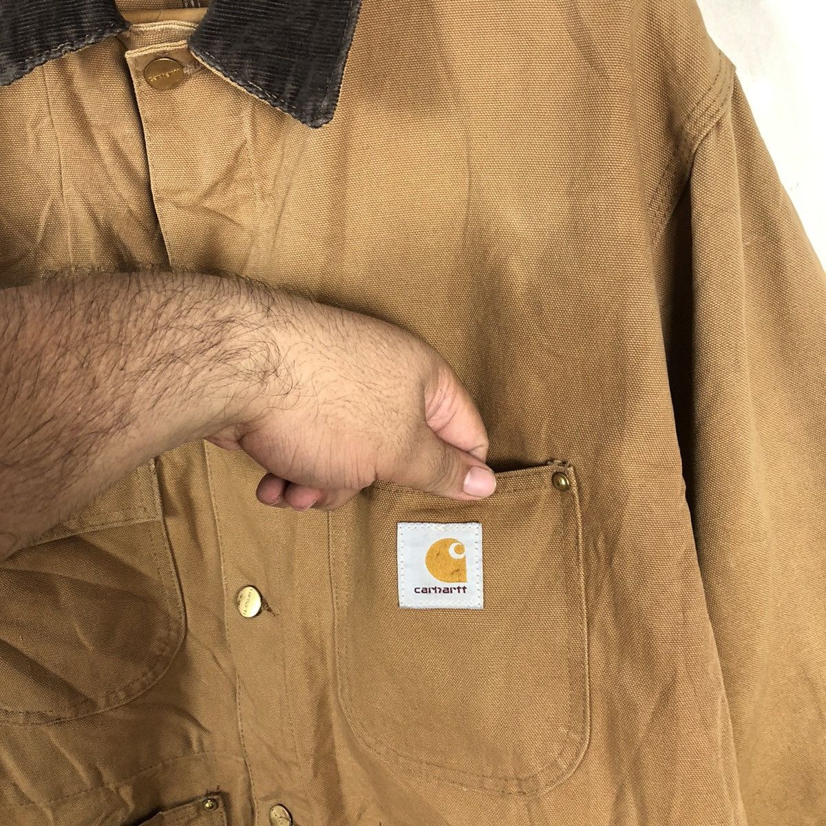 Carhartt VINTAGE CARHARTT DETROIT JACKET Size US L / EU 52-54 / 3 - 7 Thumbnail