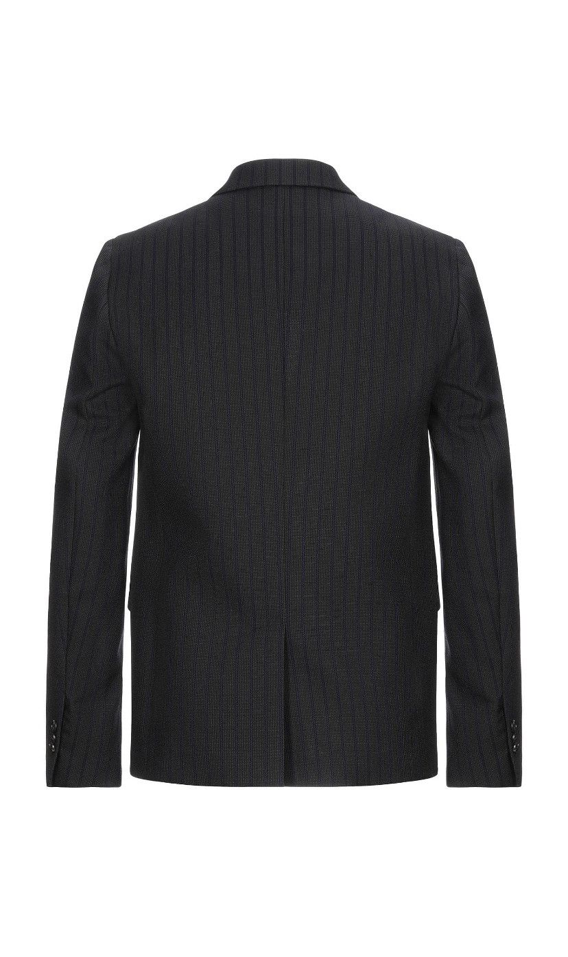 Marni $1.7k+ FW19 blazer w/ indigo stripes, IT52, Italy Size 42R - 18 Thumbnail
