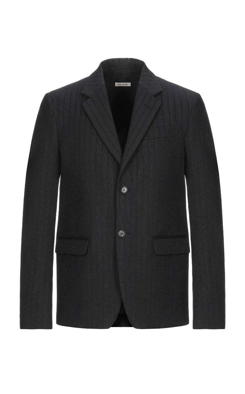 Marni $1.7k+ FW19 blazer w/ indigo stripes, IT52, Italy Size 42R - 17 Thumbnail