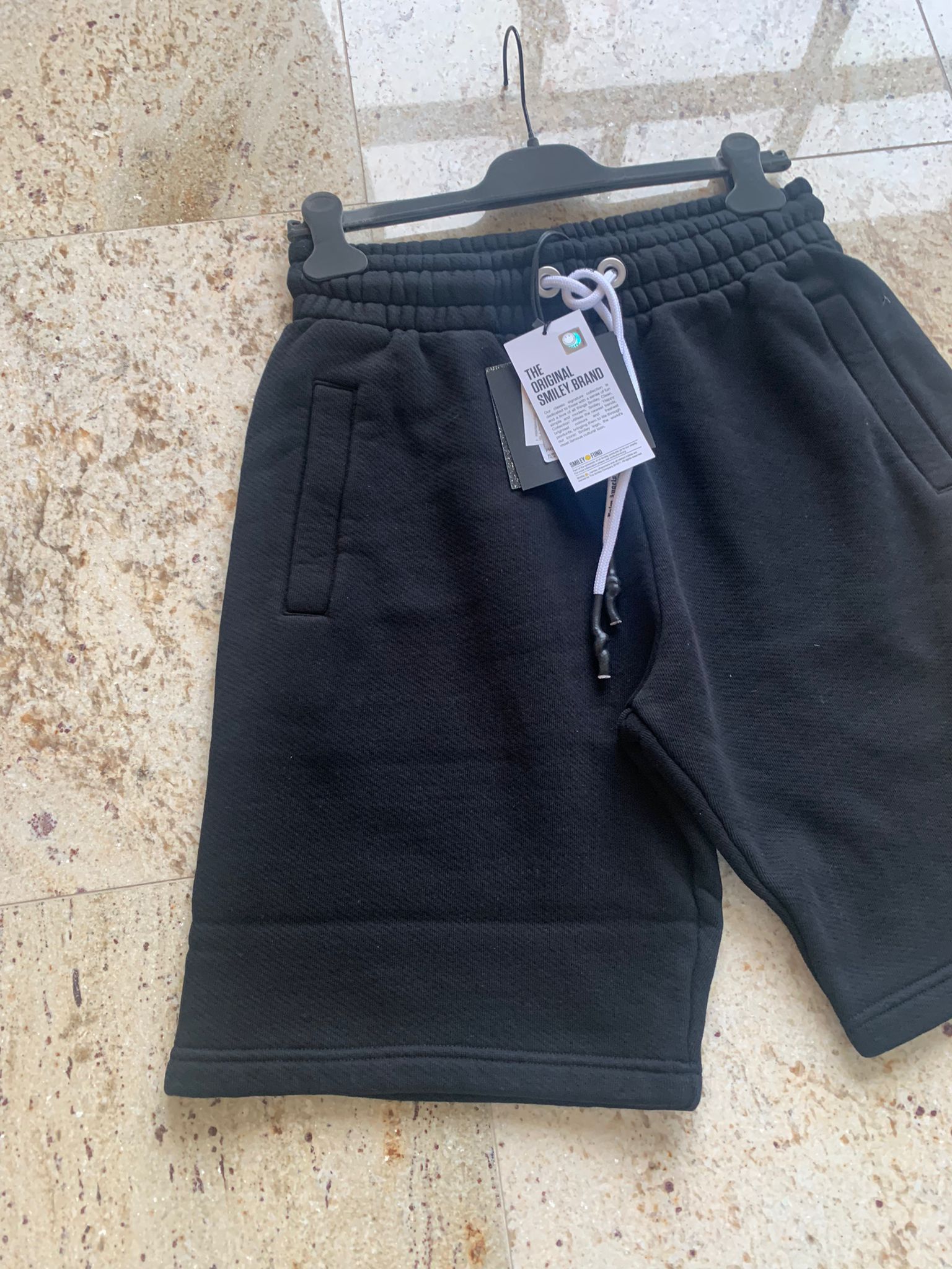 Palm Angels Burning Head Sweat Shorts in Black Size US 30 / EU 46 - 7 Thumbnail