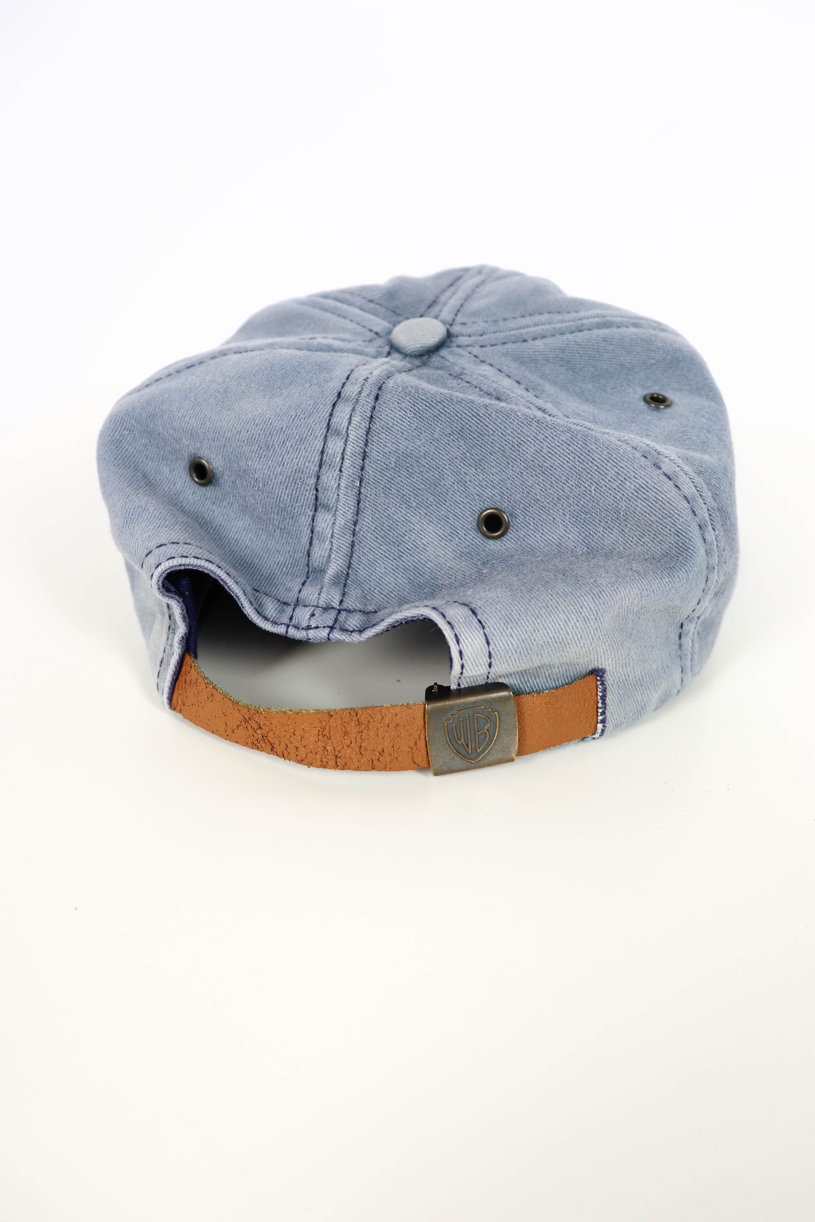 Warner Bros 90s Vintage Warner Brothers Daffy Duck Sun Faded Blue Cap Size ONE SIZE - 8 Thumbnail