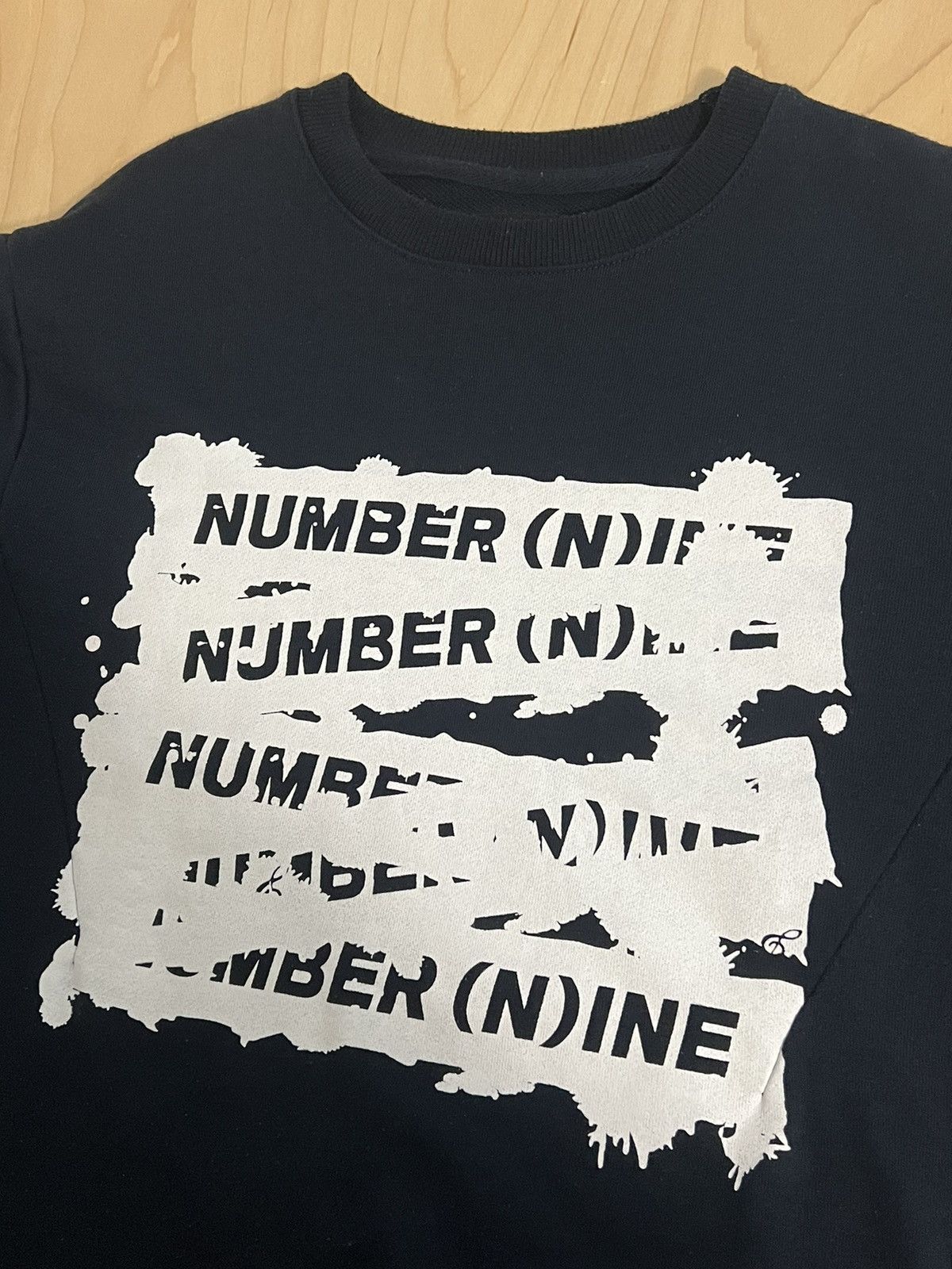 Number (N)ine Number (N)ine crewneck sweatshirt Size US L / EU 52-54 / 3 - 3 Thumbnail