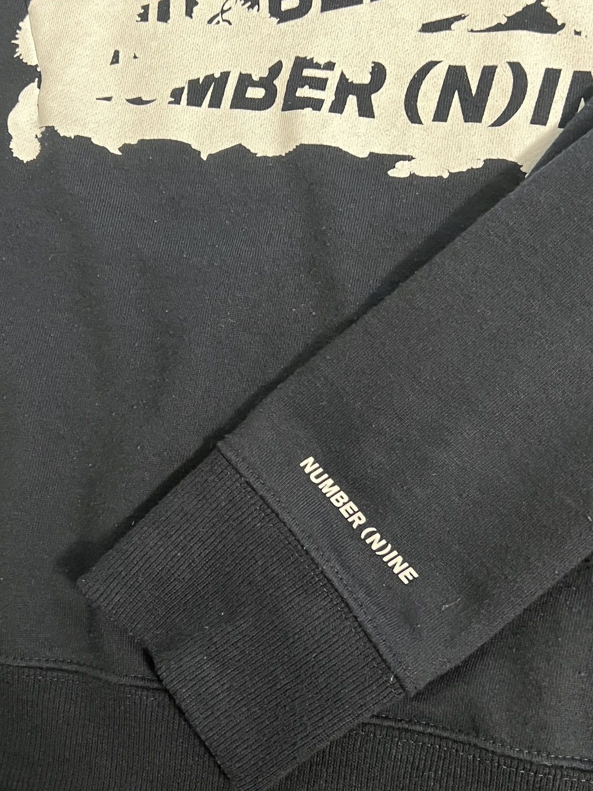 Number (N)ine Number (N)ine crewneck sweatshirt Size US L / EU 52-54 / 3 - 4 Thumbnail