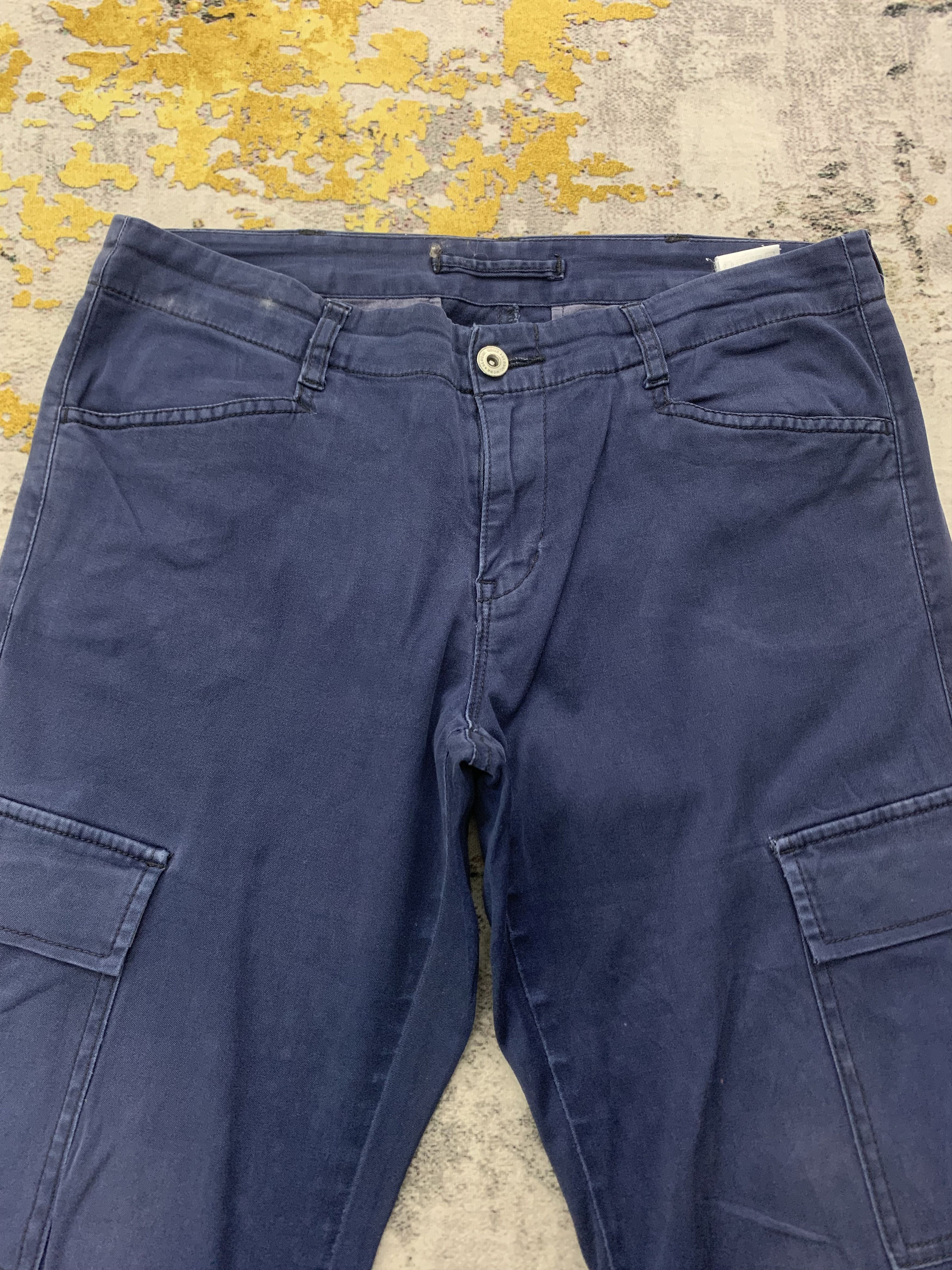 Global Work × Vintage Global Work Cargo Pants size 30 Size 30" / US 8 / IT 44 - 2 Thumbnail