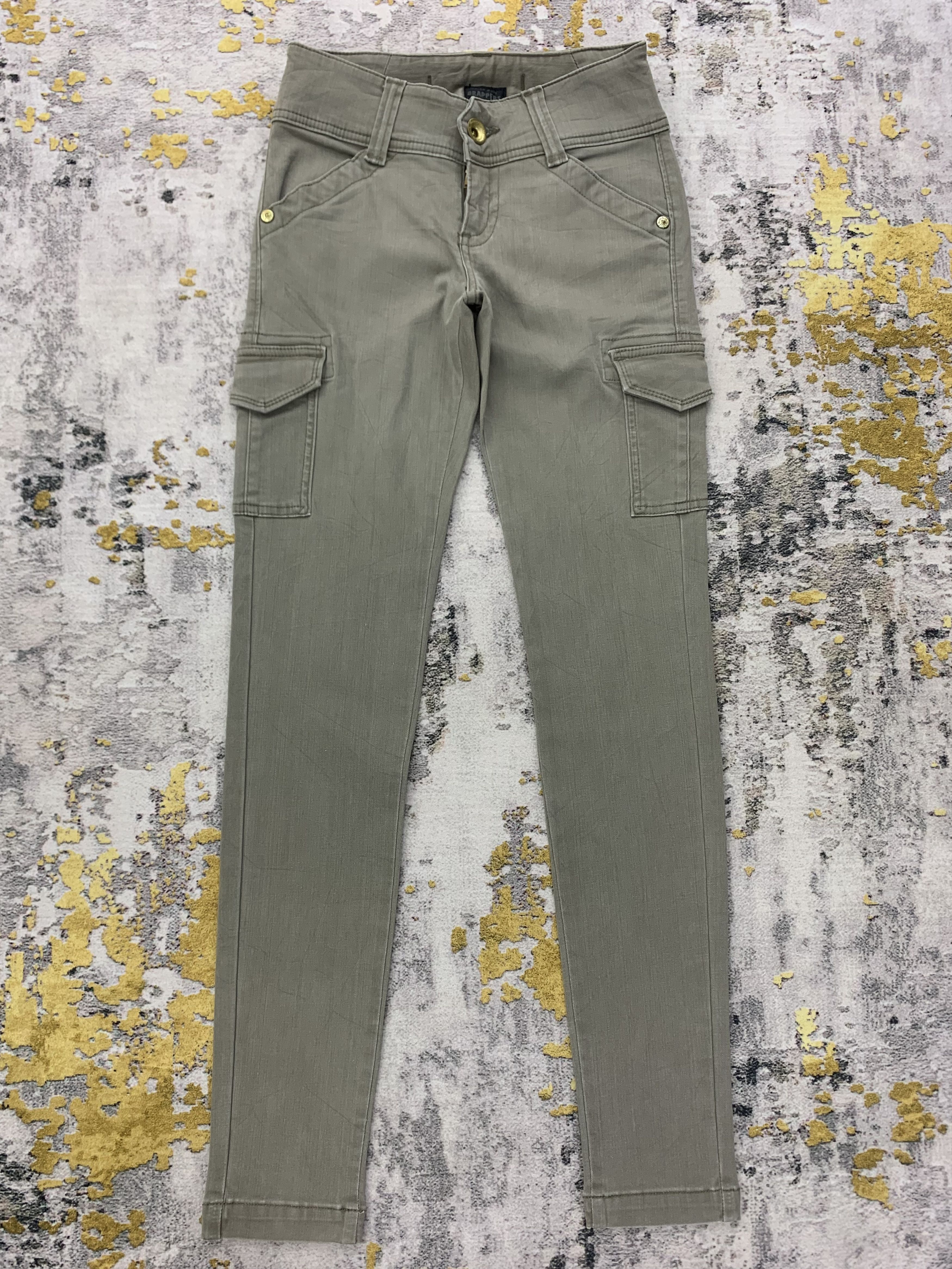 image of Union Made Cargo Pants Size 24 in Green, Women's