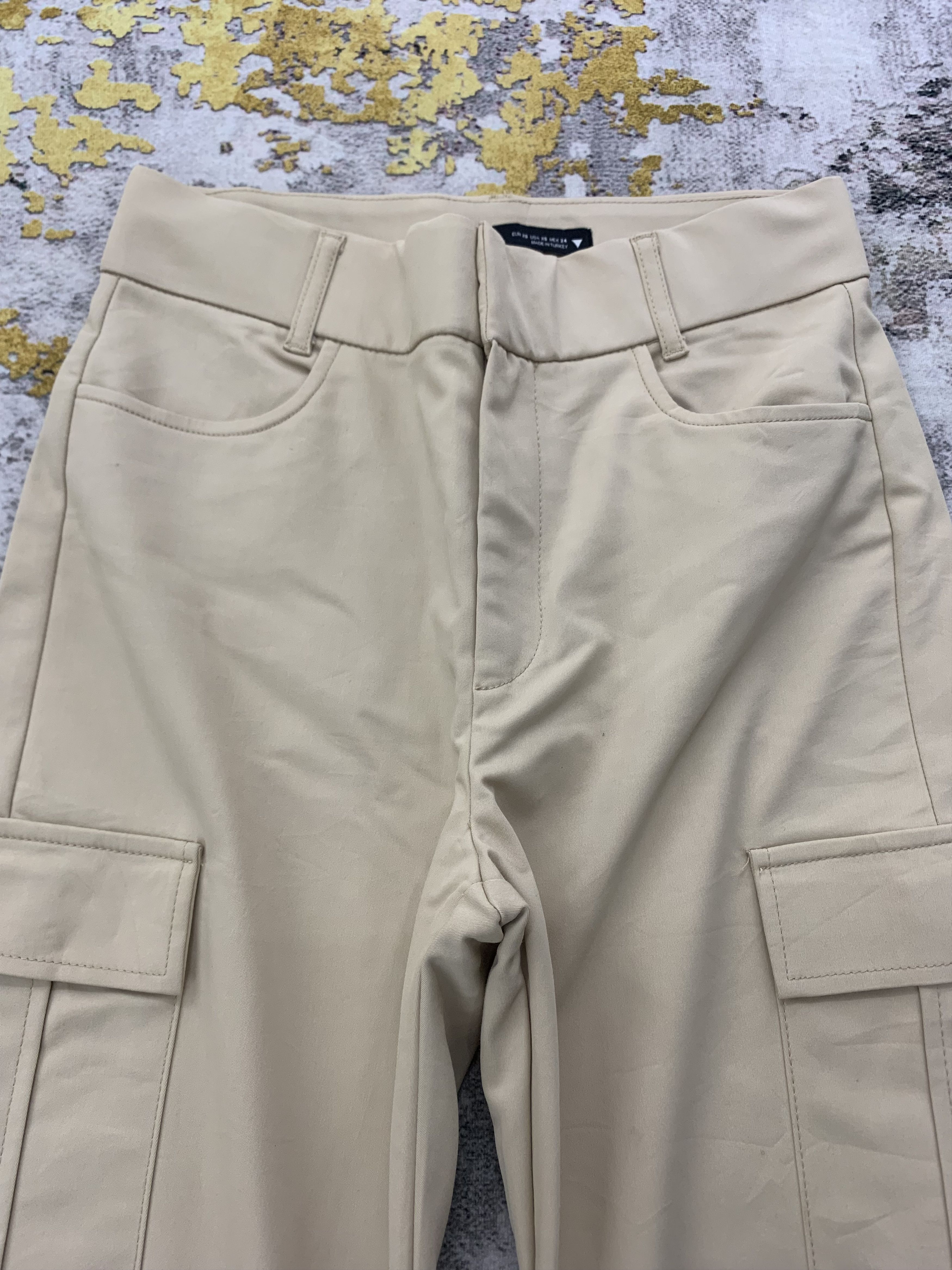 Vintage Zara Cargo Pants size 27 Size 27" / US 4 / IT 40 - 2 Thumbnail