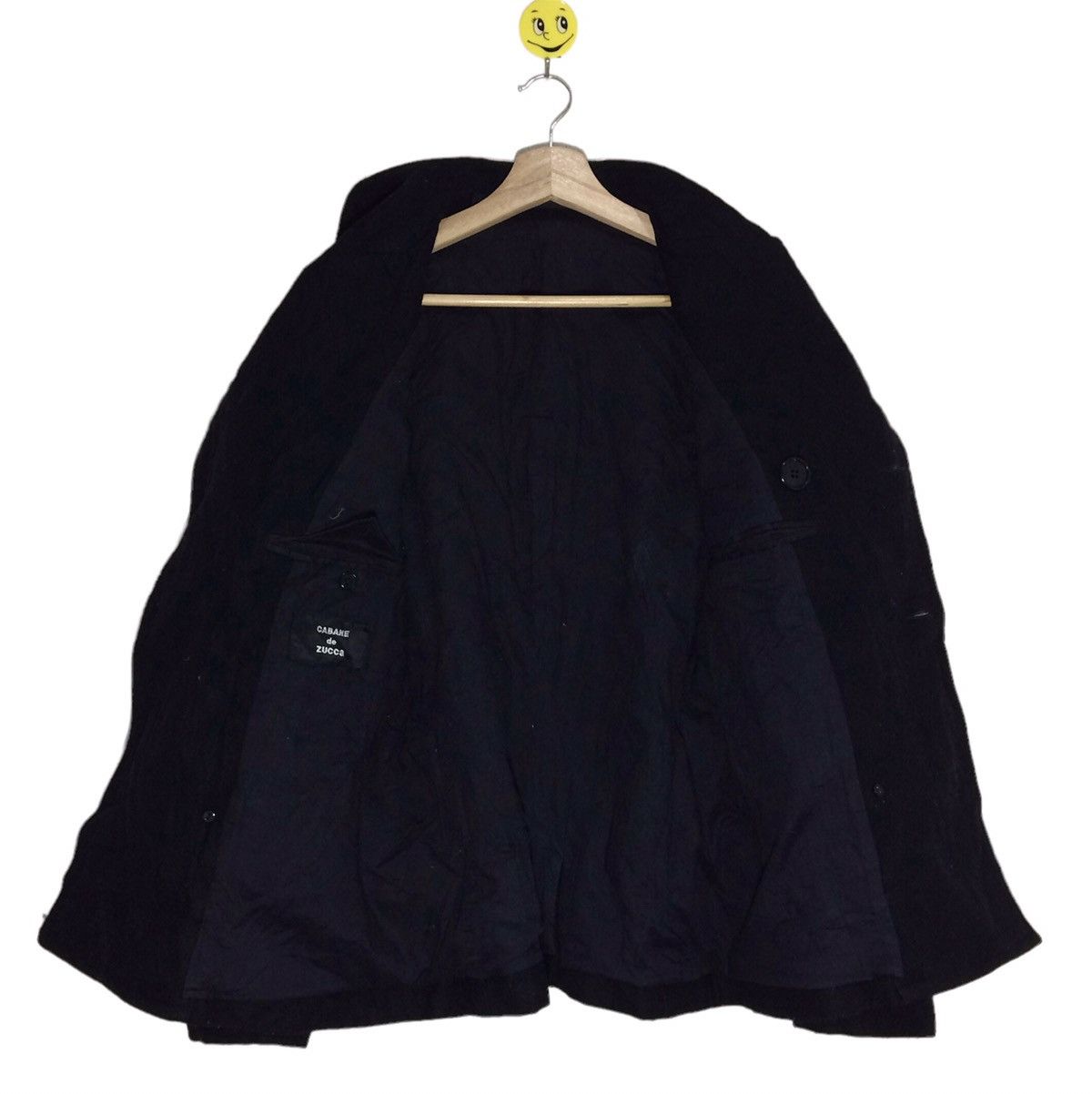 CABANE de ZUCCa × Japanese Brand Vintage ZUCCA wool Jacket Duffle Coat Size US M / EU 48-50 / 2 - 7 Thumbnail