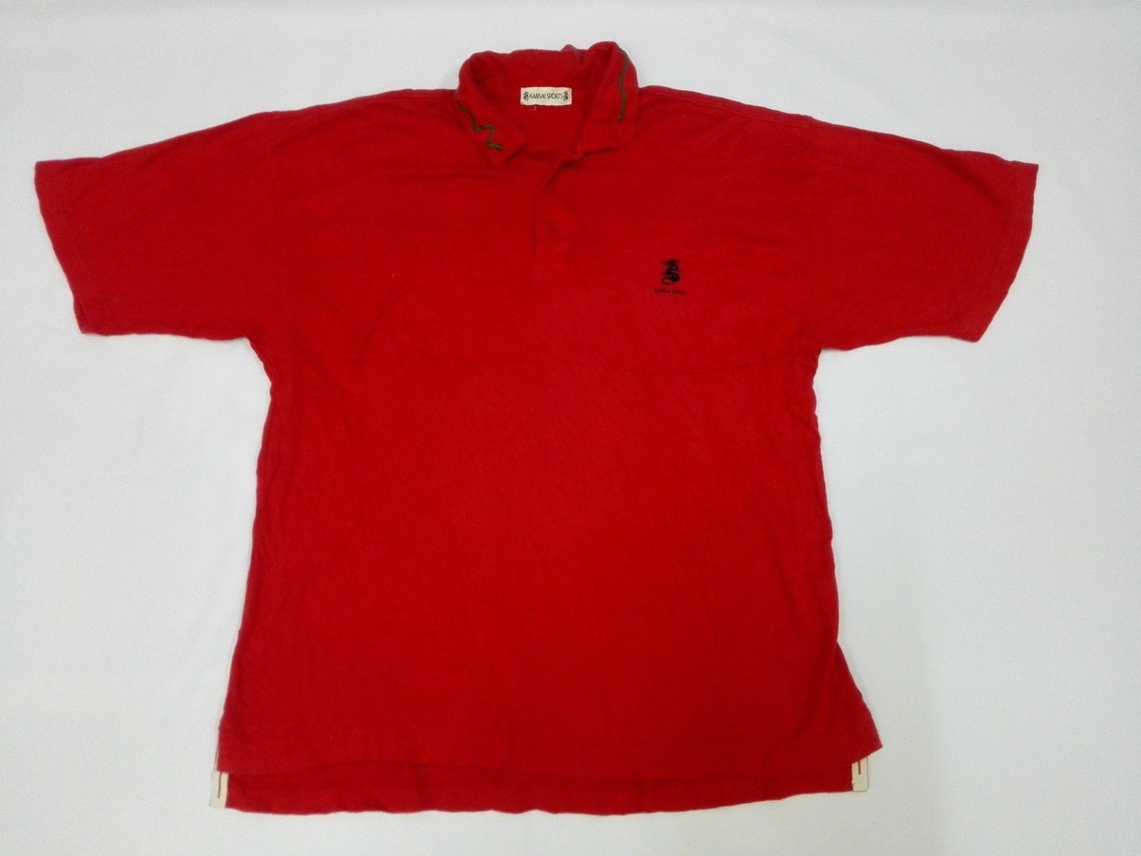 Japanese Brand KANSAI SPORTS POLO YAMAMOTO Men's Dragon Embroidery Size US L / EU 52-54 / 3 - 1 Thumbnail