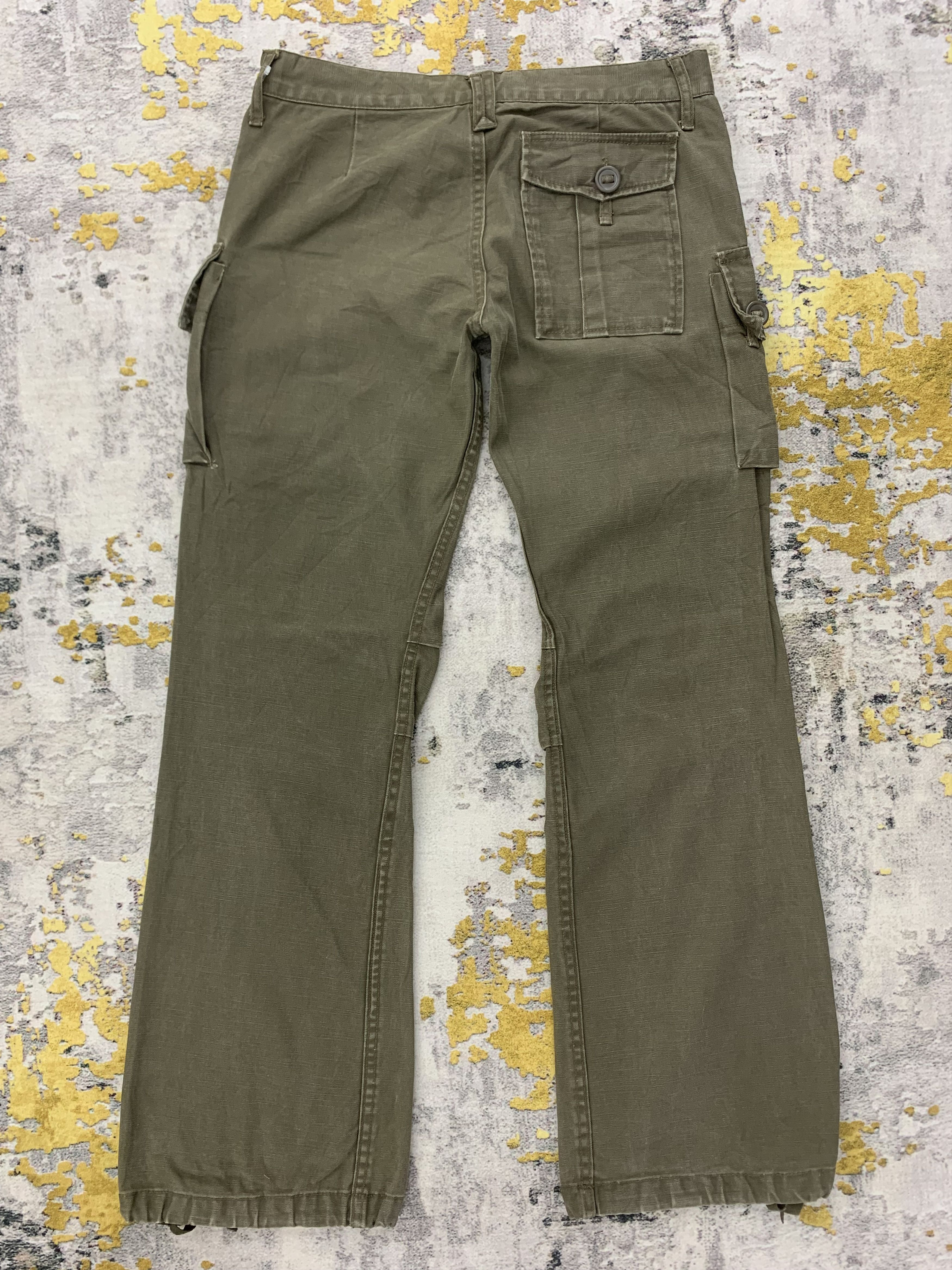 Japanese Brand × Vintage Vintage Cargo Pants size 28 Size 28" / US 6 / IT 42 - 3 Thumbnail