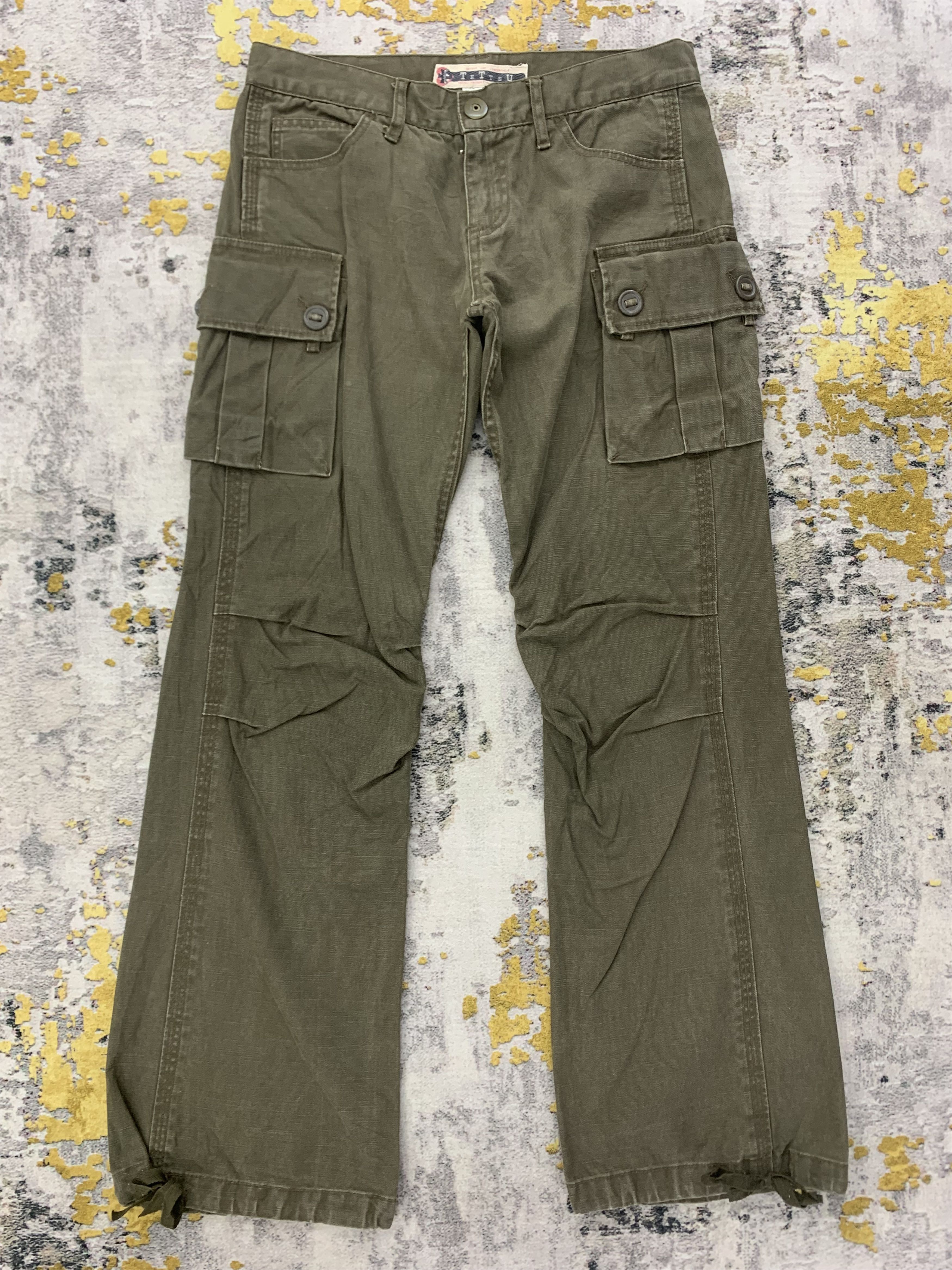 Japanese Brand × Vintage Vintage Cargo Pants size 28 Size 28" / US 6 / IT 42 - 1 Thumbnail
