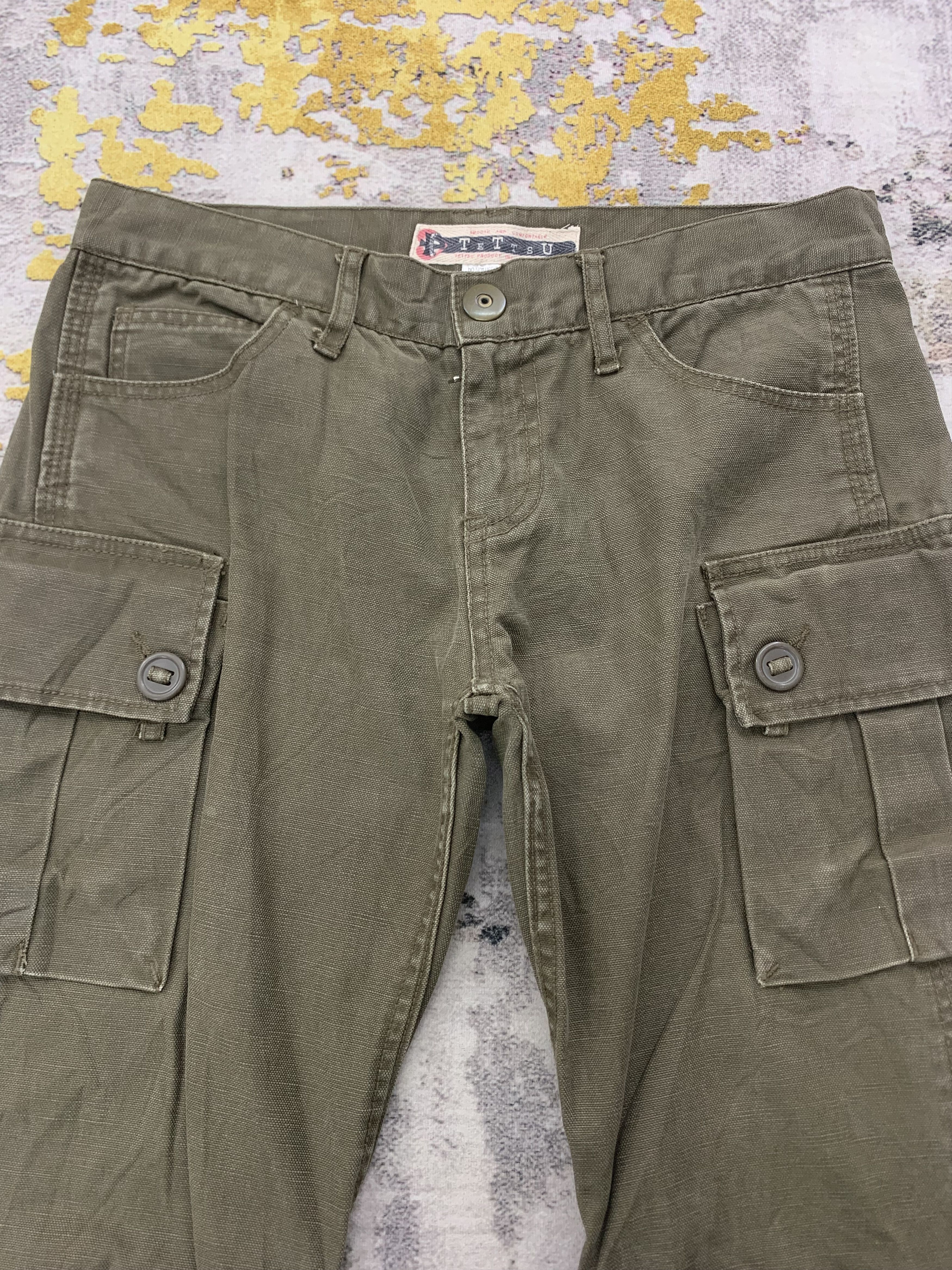 Japanese Brand × Vintage Vintage Cargo Pants size 28 Size 28" / US 6 / IT 42 - 2 Thumbnail