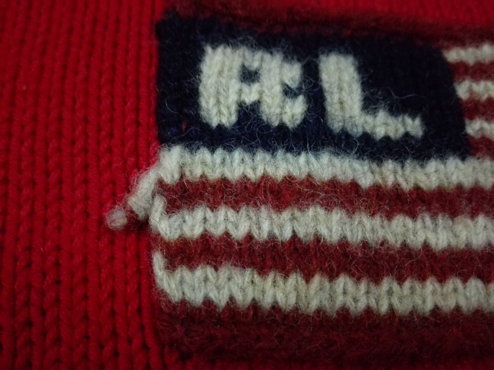 Lauren Ralph Lauren Polo Jeans Co Ralph. Lauren Knitwear Embroidery Flag Logo Size US S / EU 44-46 / 1 - 3 Thumbnail