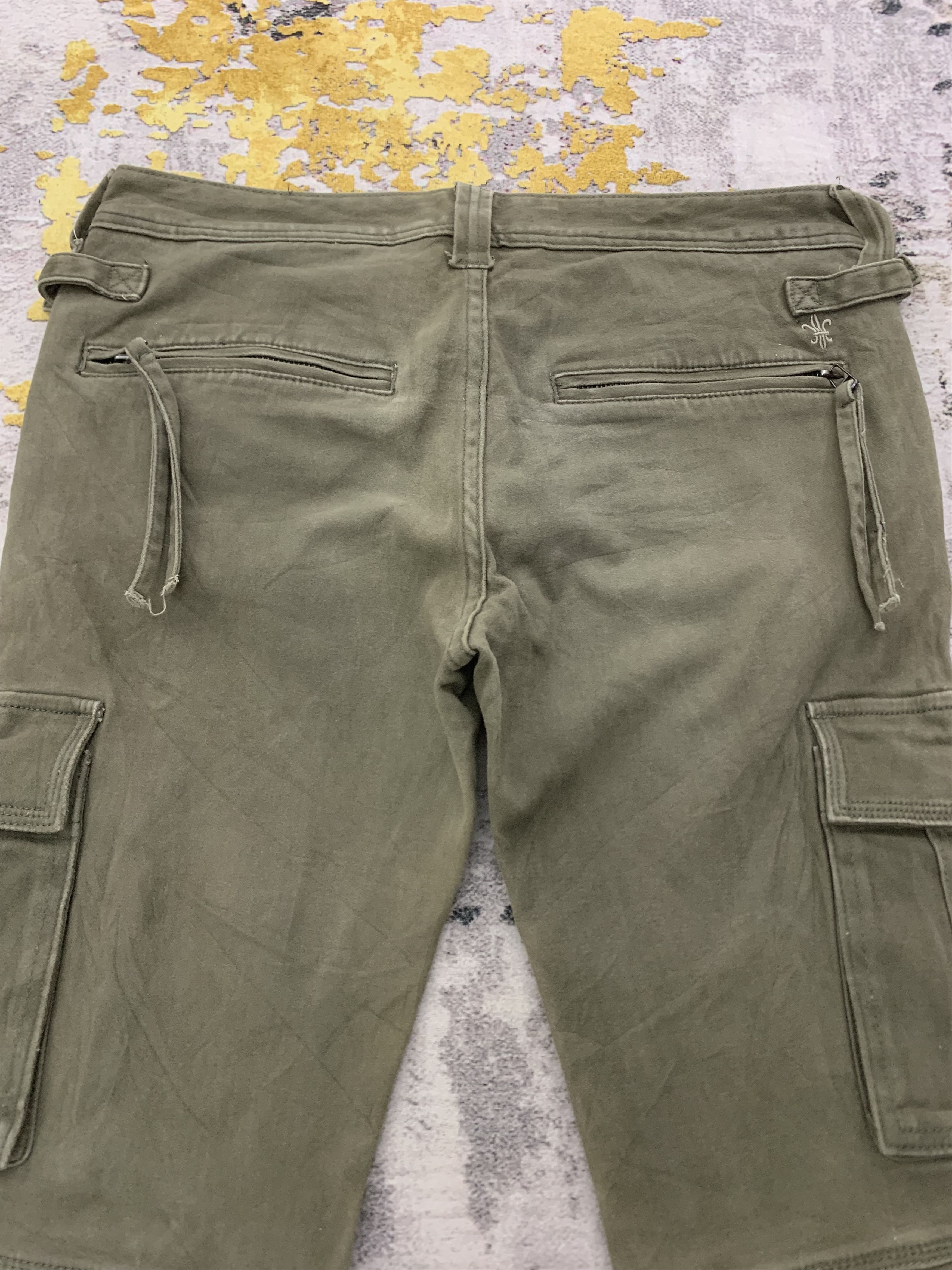 Japanese Brand × Vintage Vintage Cargo Pants size 31 Size 31" - 4 Thumbnail